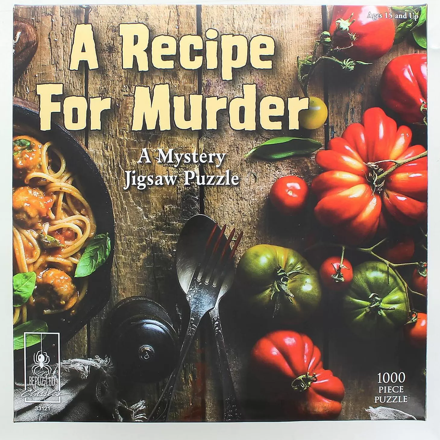 Oriental Trading A Recipe For Murder 1000 Piece Mystery Jigsaw Puzzle* Puzzles