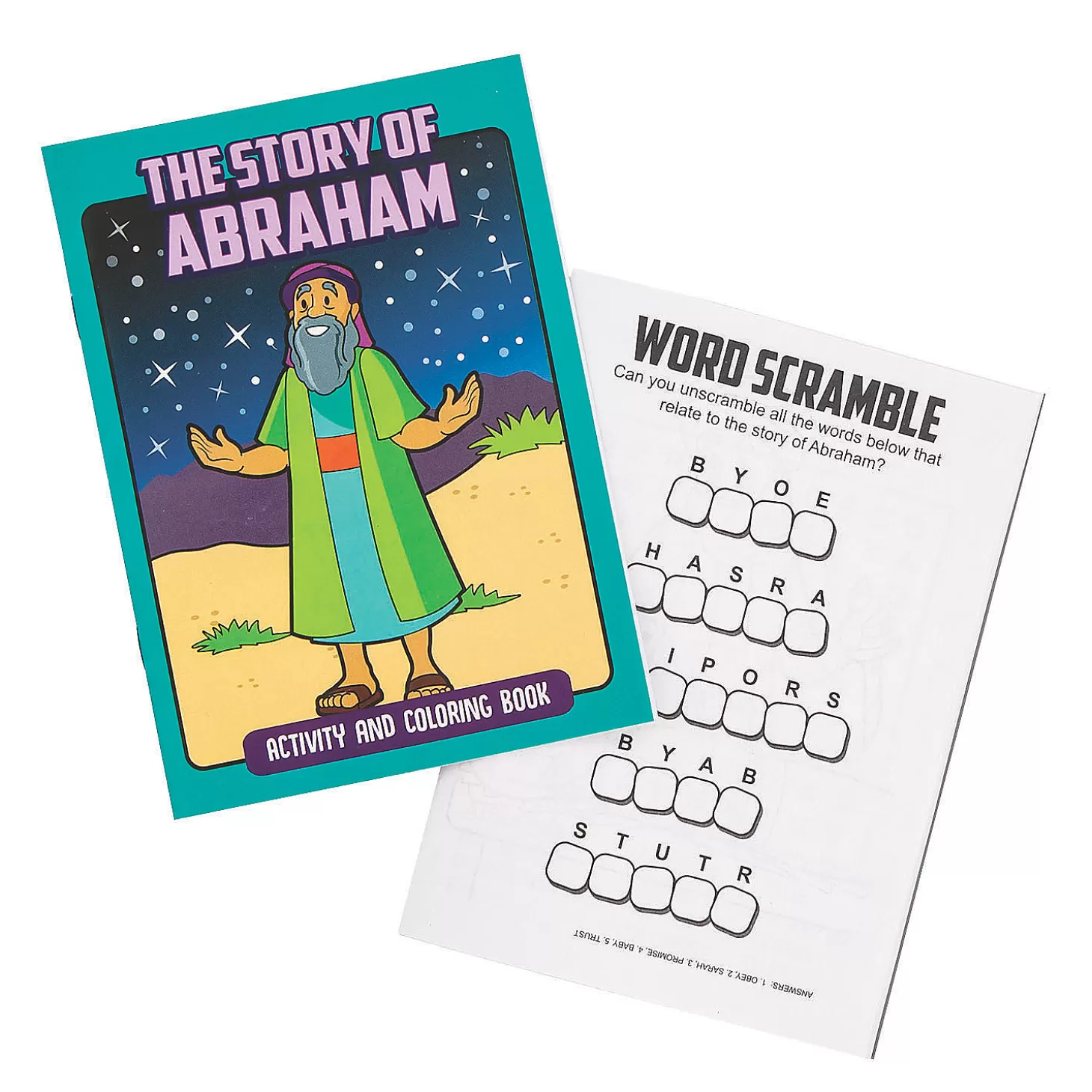 Oriental Trading Abraham Activity Books - 24 Pc.* Activity Books