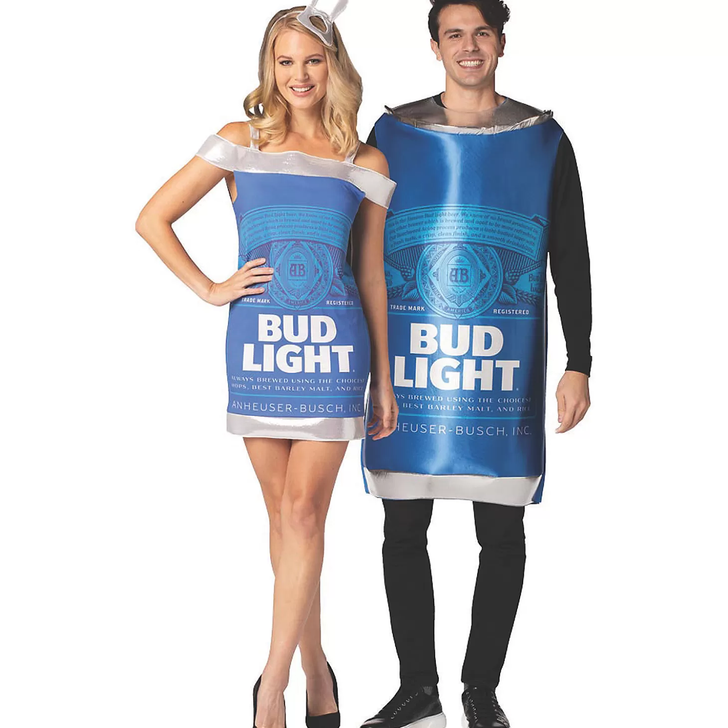 Hot Adult Bud Light Beer Couple Costumes Couples Costumes