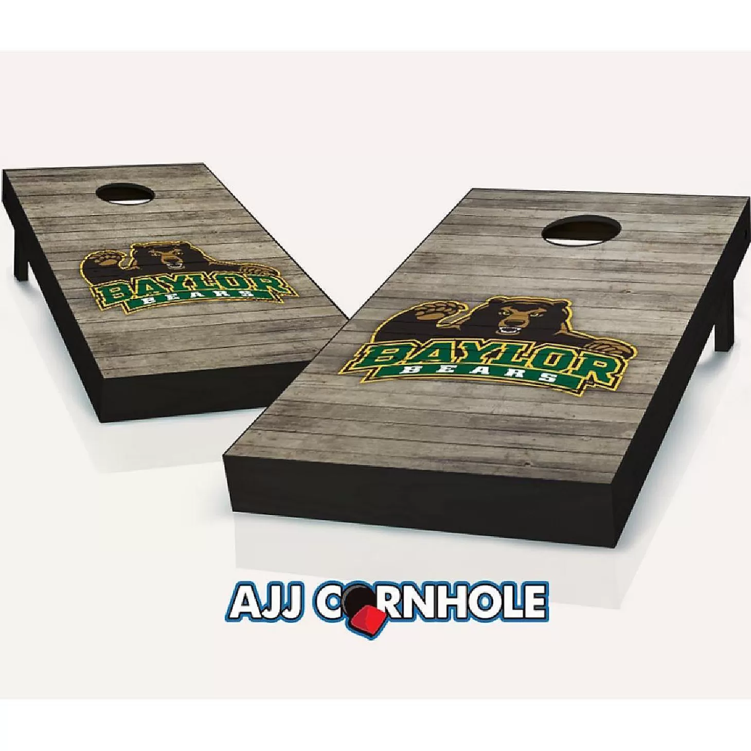 Oriental Trading Ajjcornhole Baylor Bears Distressedtheme Cornhole Set With Bags - 8 X 24 X 48 In.* Games