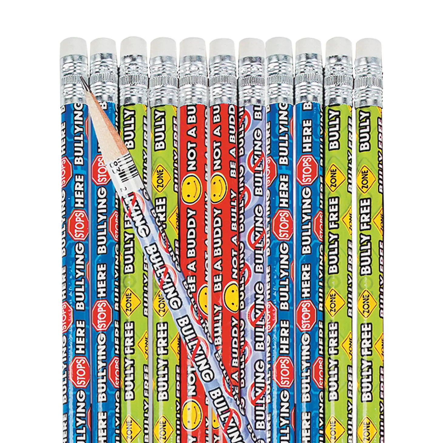 Oriental Trading Anti-Bullying Pencils - 24 Pc.* Pencils