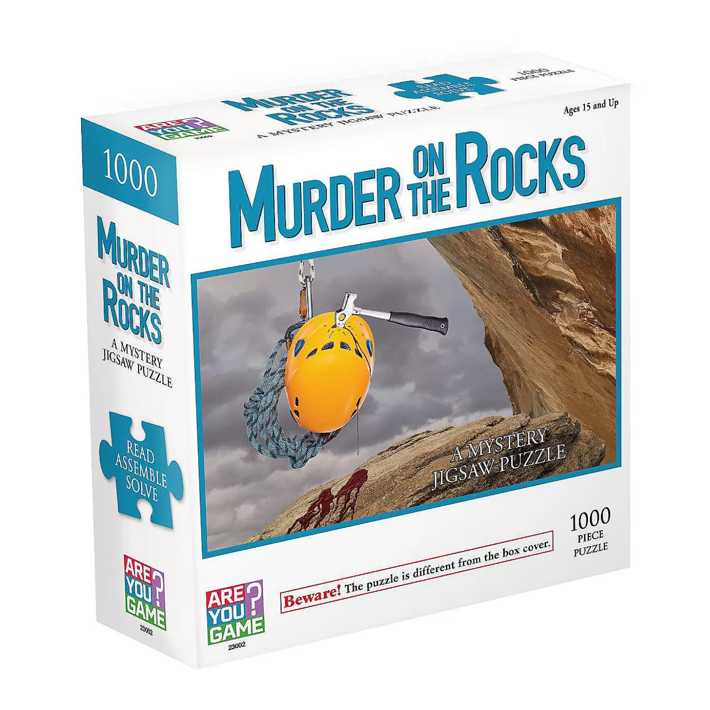 Oriental Trading Areyougame.Com Murder On The Rocks Classic Mystery Jigsaw Puzzle: 1000 Pcs* Puzzles