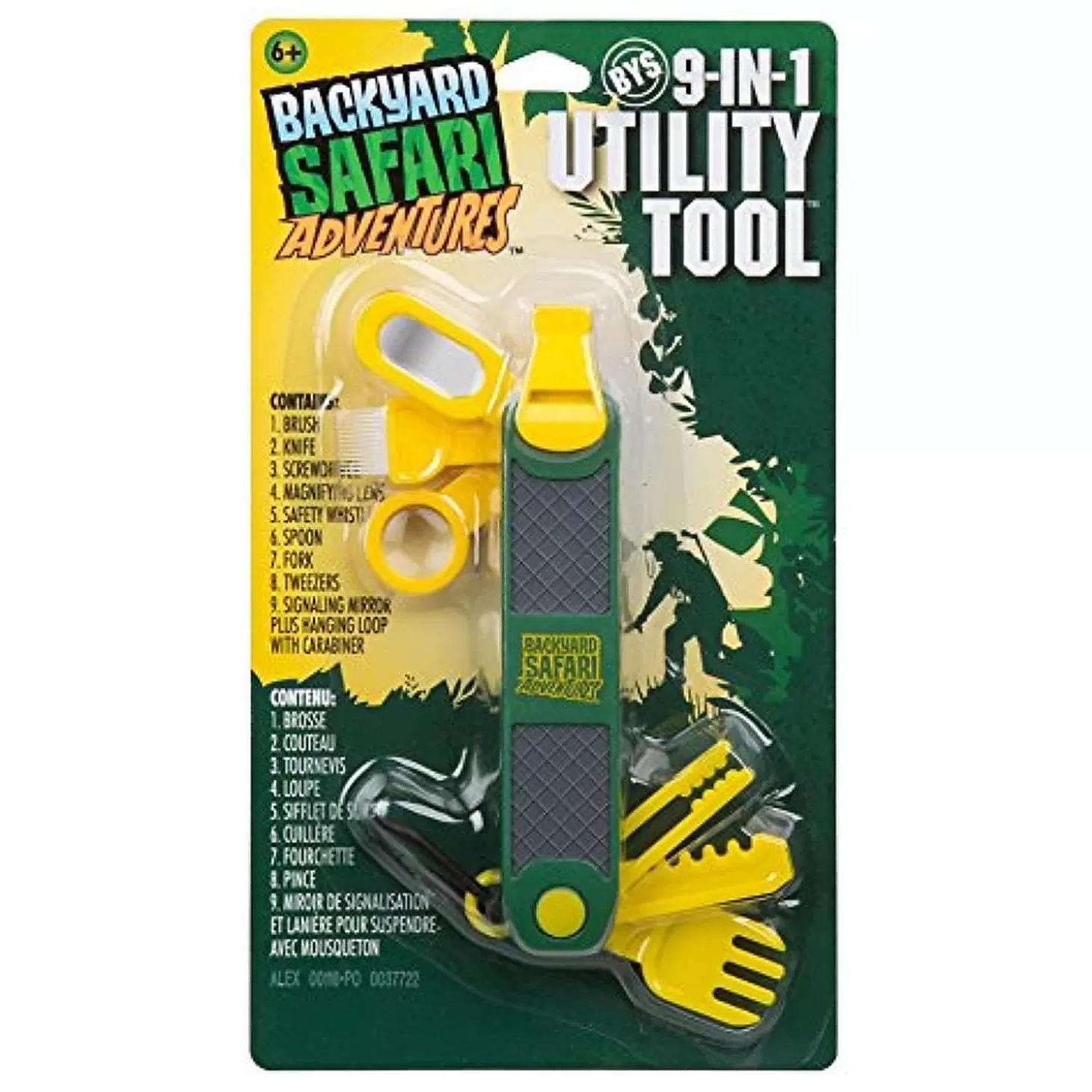 Oriental Trading Backyard Safari Adventures 9-In-1 Utility Tool Field Tools Kids Outdoor Activity* Play Sets