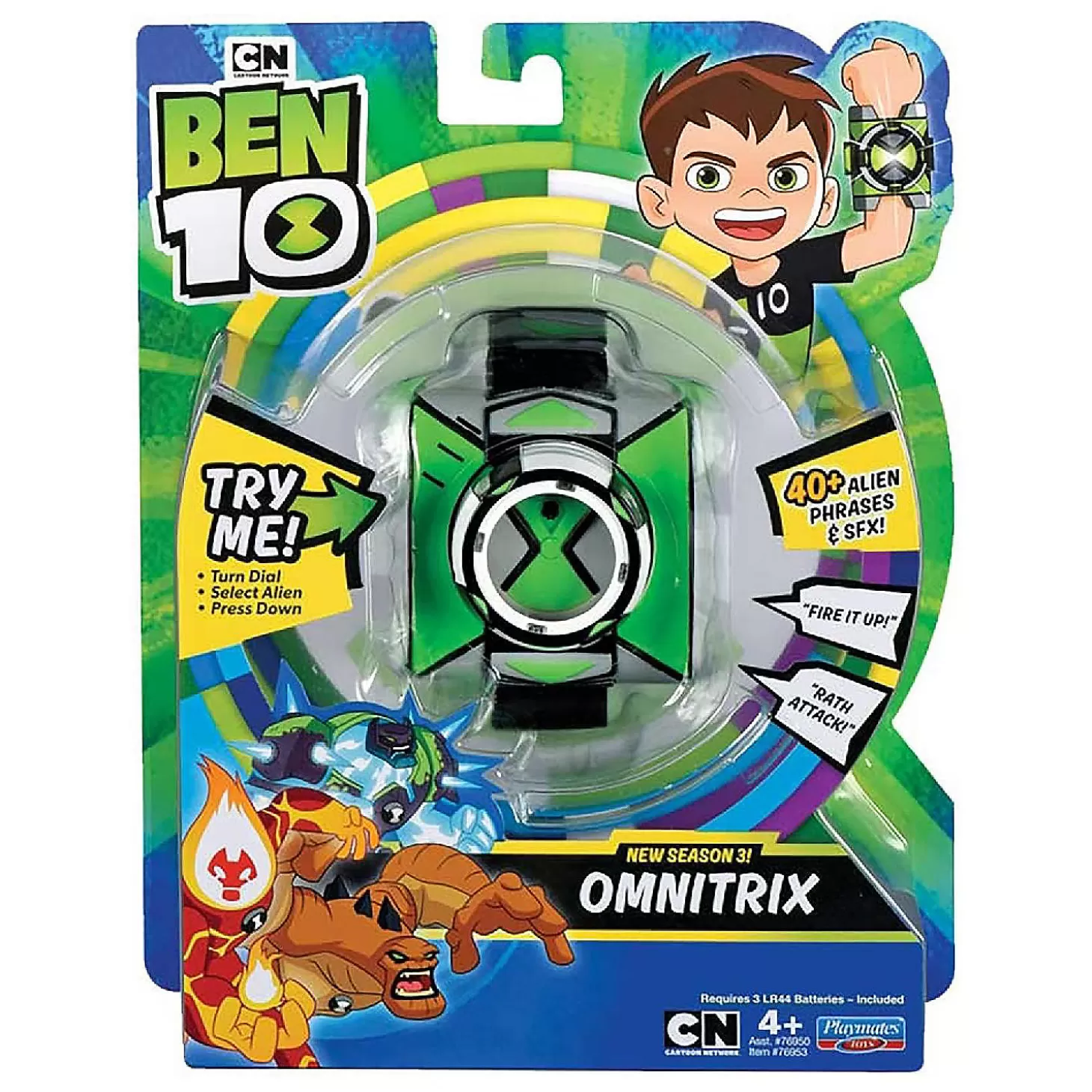 Oriental Trading Ben10 Season 3 Electronic Omnitrix Role Play Wrist Watch* Play Sets