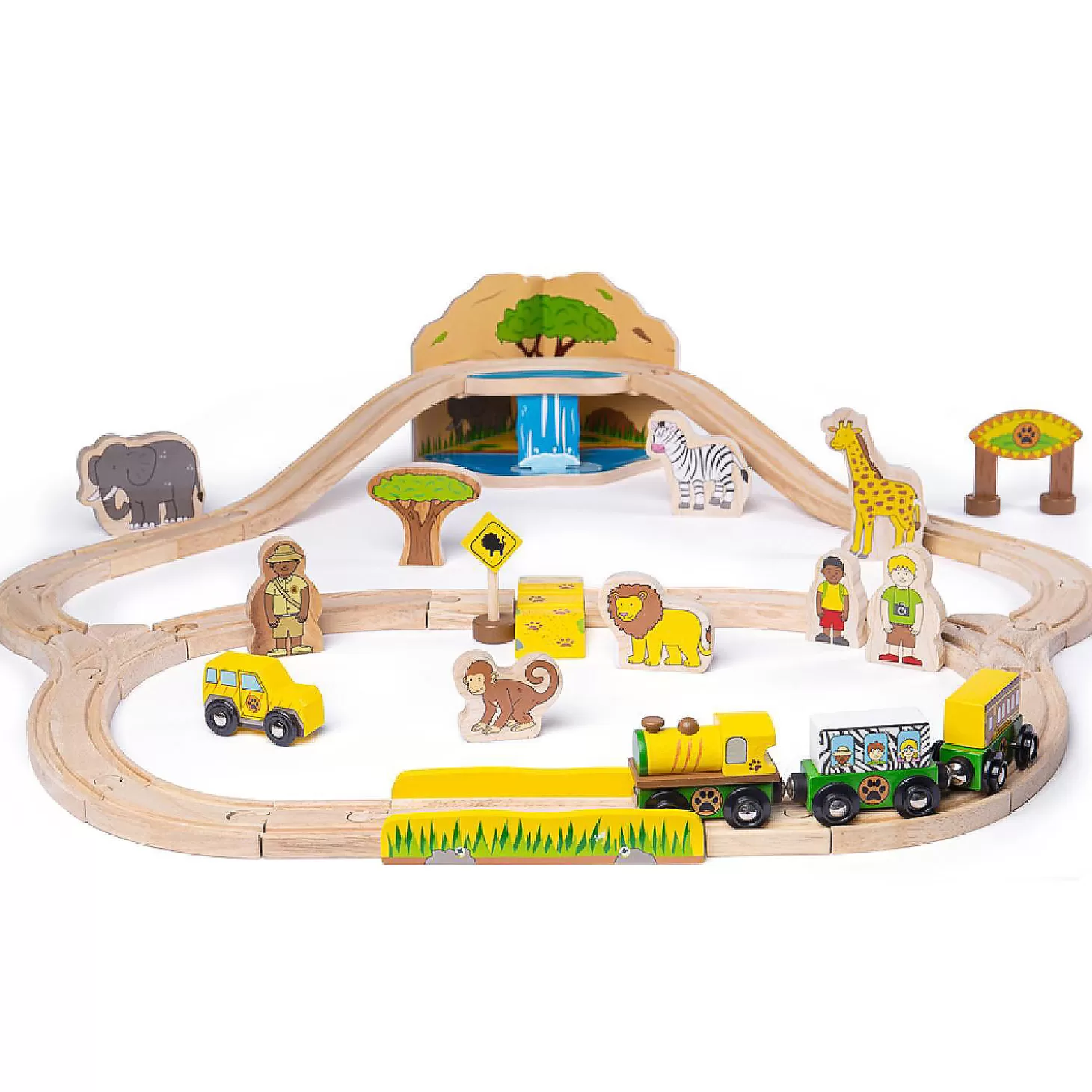 Oriental Trading Bigjigs Rail, Safari Train Set* Toy Cars