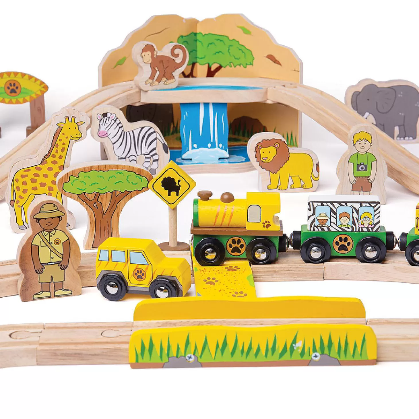 Oriental Trading Bigjigs Rail, Safari Train Set* Toy Cars