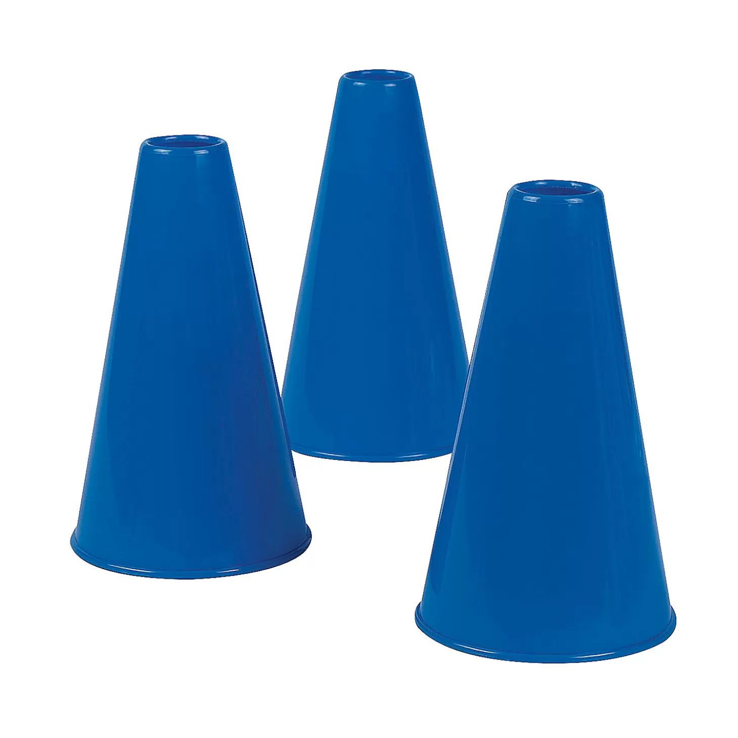 Oriental Trading Blue Megaphones - 12 Pc.* Noisemakers