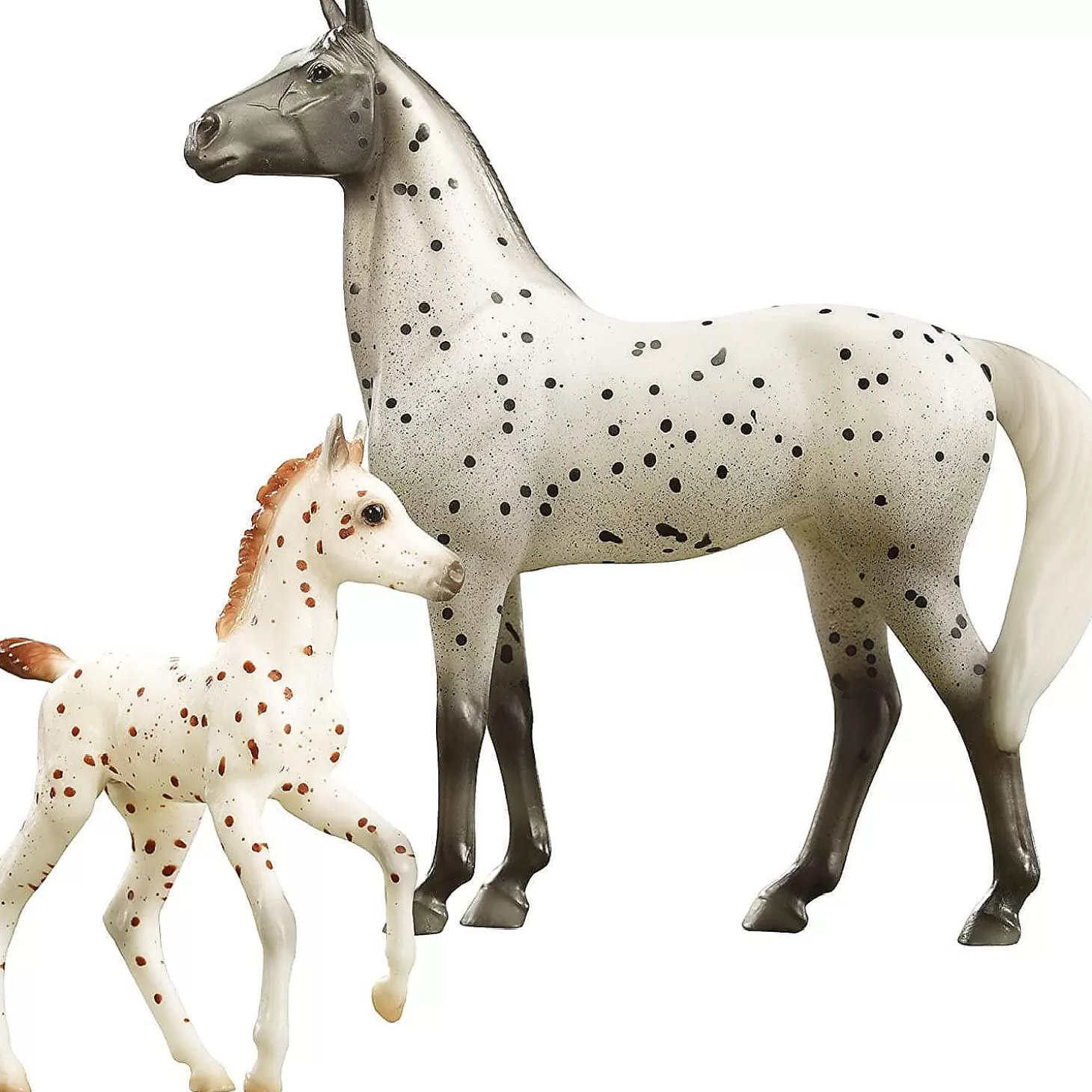Oriental Trading Breyer Freedom Series 1:12 Scale Model Horse Set Spotted Wonders* Play Sets