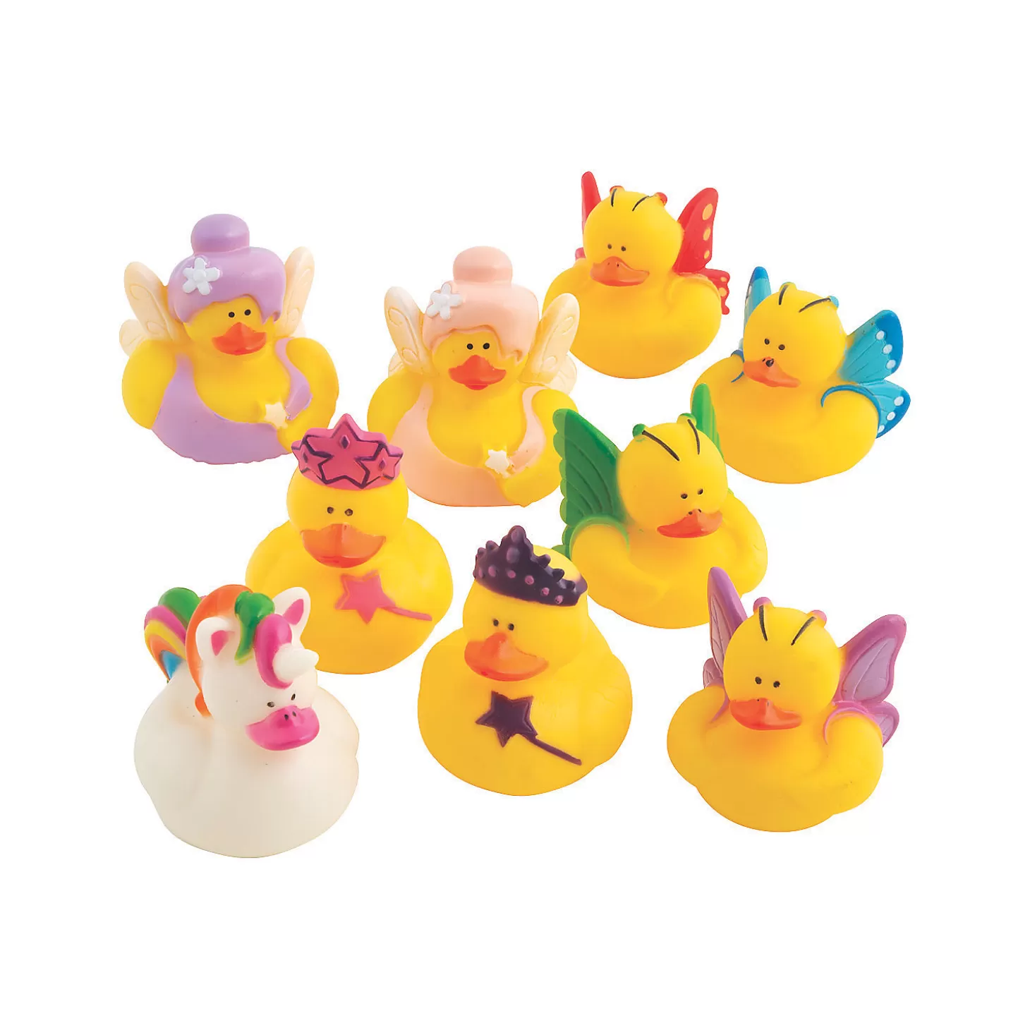 Oriental Trading Bulk 48 Pc. Cute Rubber Ducks Assortment* Rubber Duckies