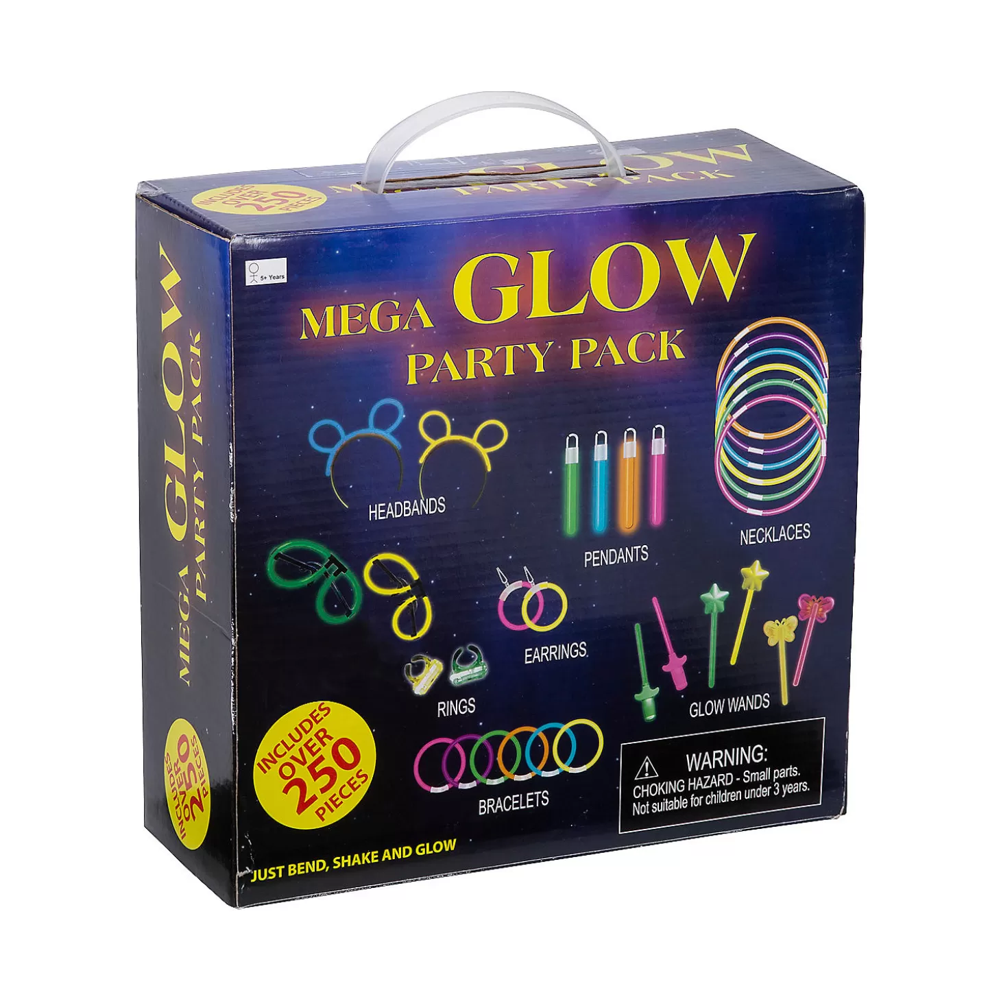 Oriental Trading Bulk 250 Pc. Glow Party Pack* Glow Sticks