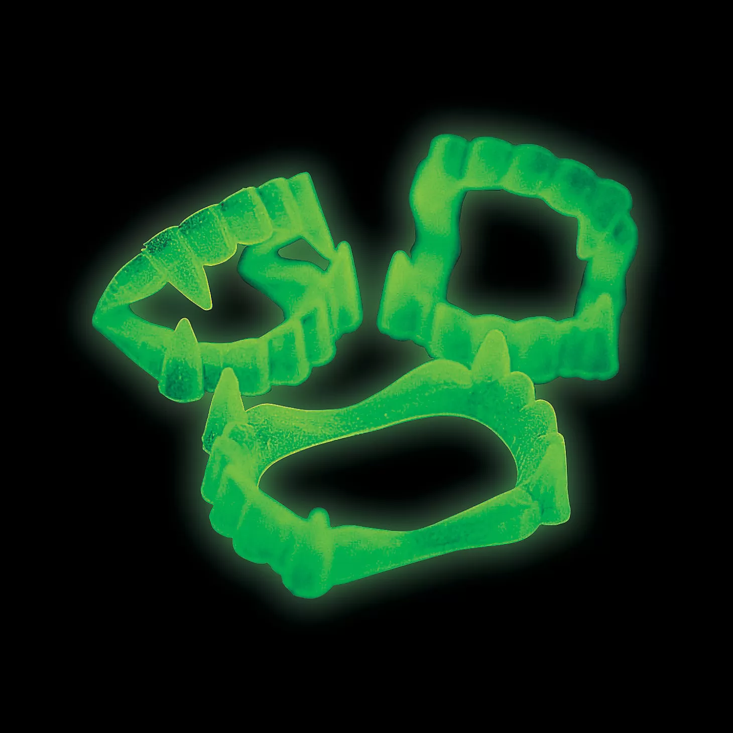 Hot Bulk 504 Pc. Glow-In-The-Dark Vampire Fangs Accessories For Kids