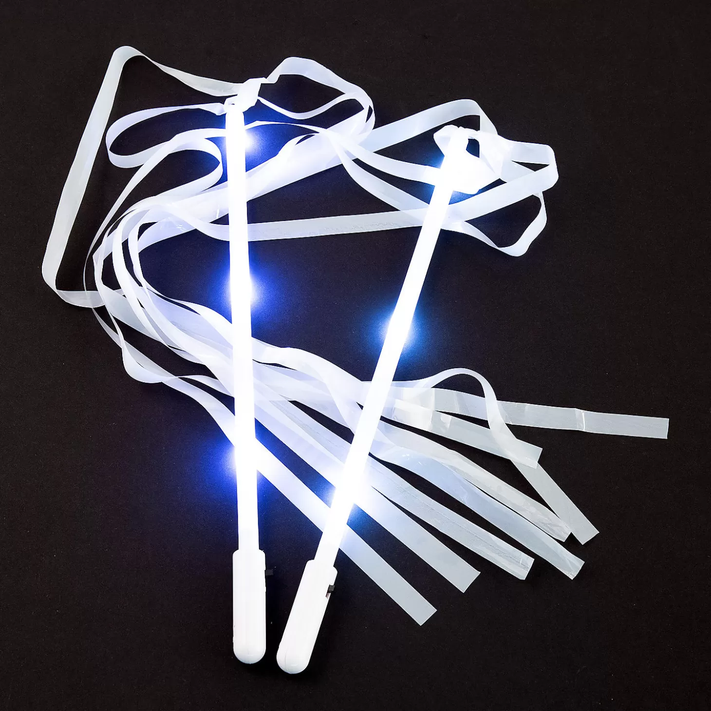 Oriental Trading Bulk 48 Pc. Light-Up Ribbon Wands* Glow Sticks