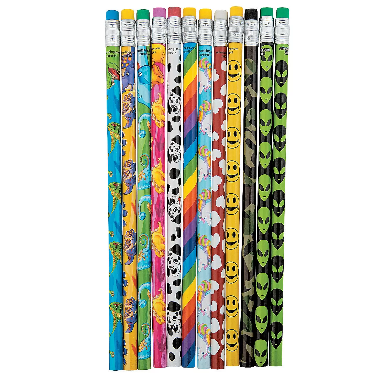 Oriental Trading Bulk 108 Pc. Pencil Assortment* Pencils