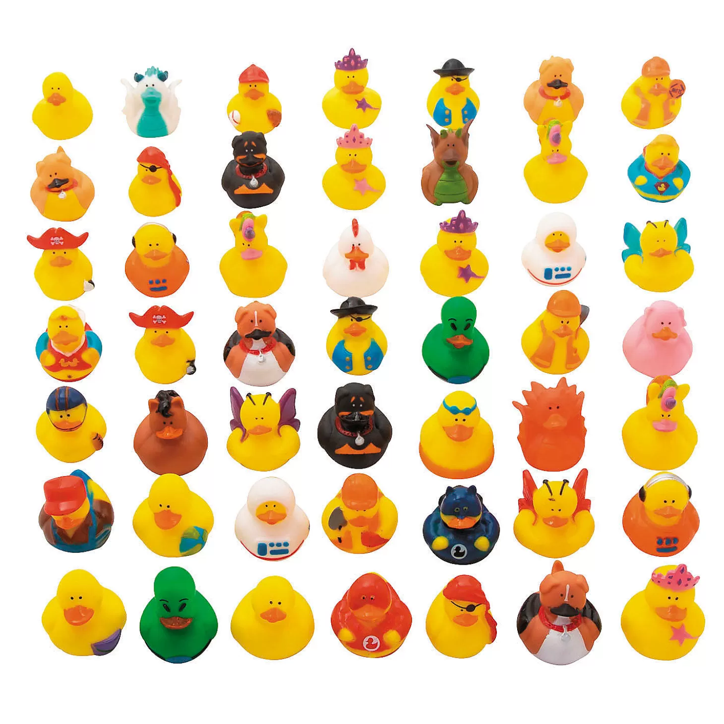 Oriental Trading Bulk 50 Pc. Rubber Ducks Assortment* Rubber Duckies