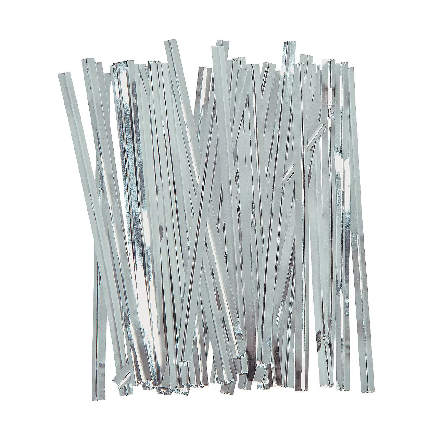 Cheap Bulk 600 Pc. Silver Metallic Twist Ties Diy Adult Crafts