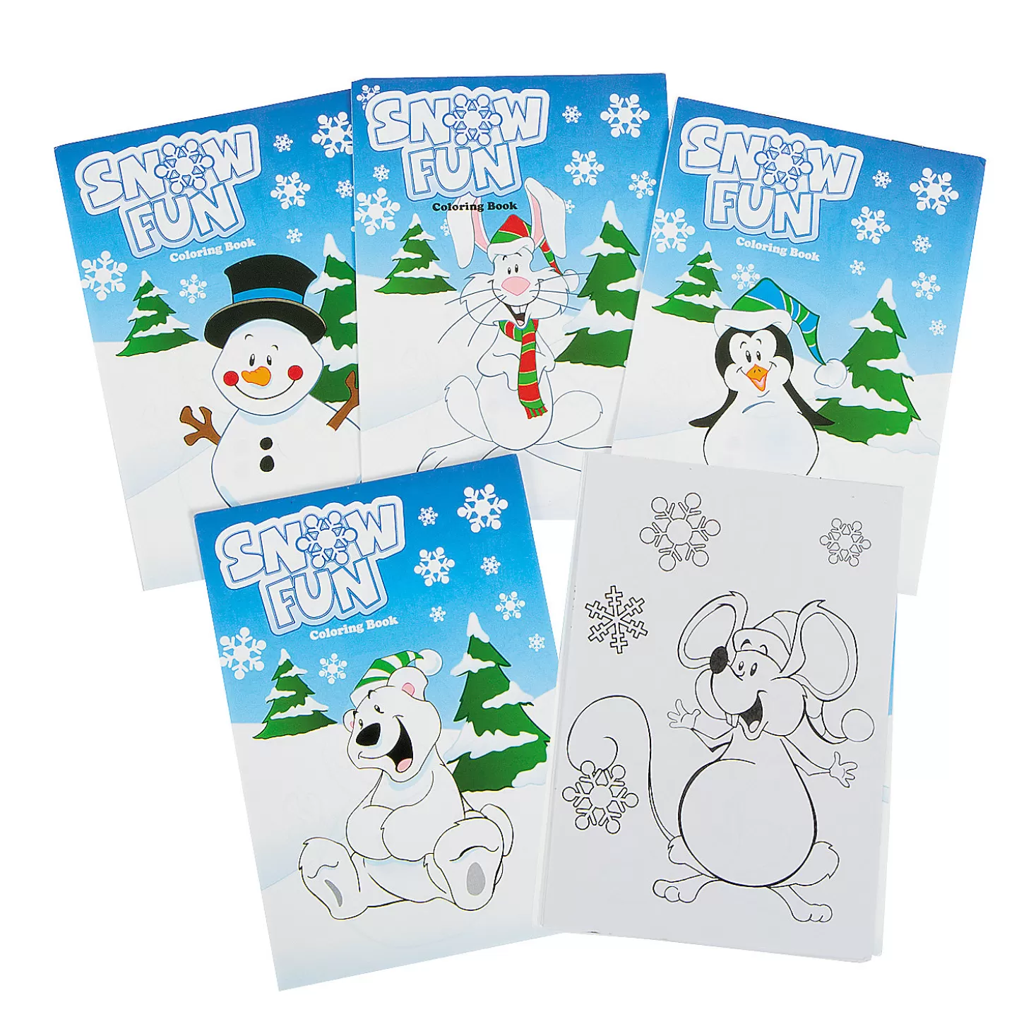 Oriental Trading Bulk 72 Pc. Winter Wonderland Coloring Books* Activity Books