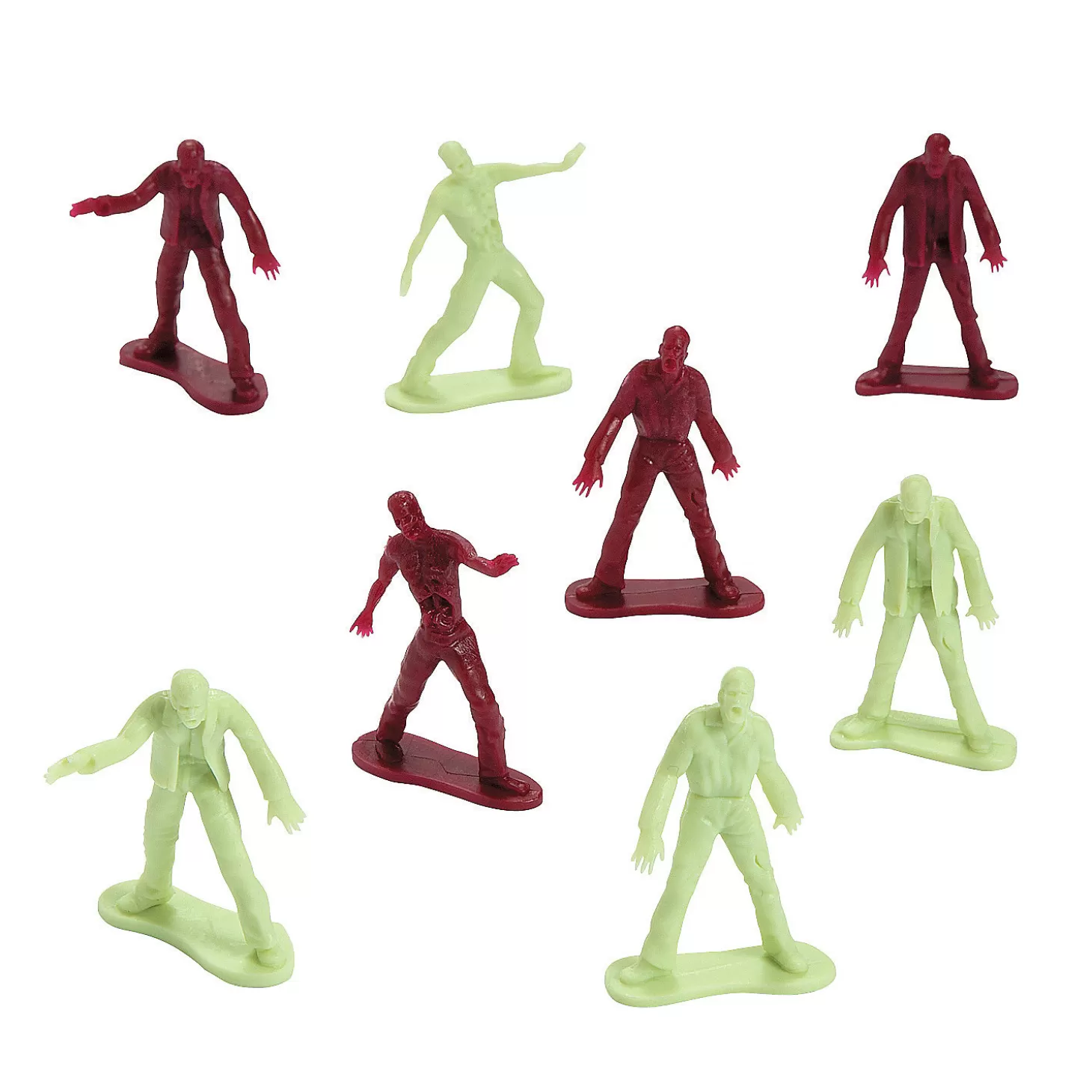 Best Bulk 72 Pc. Zombie Toy Men Assortment Boo Bags