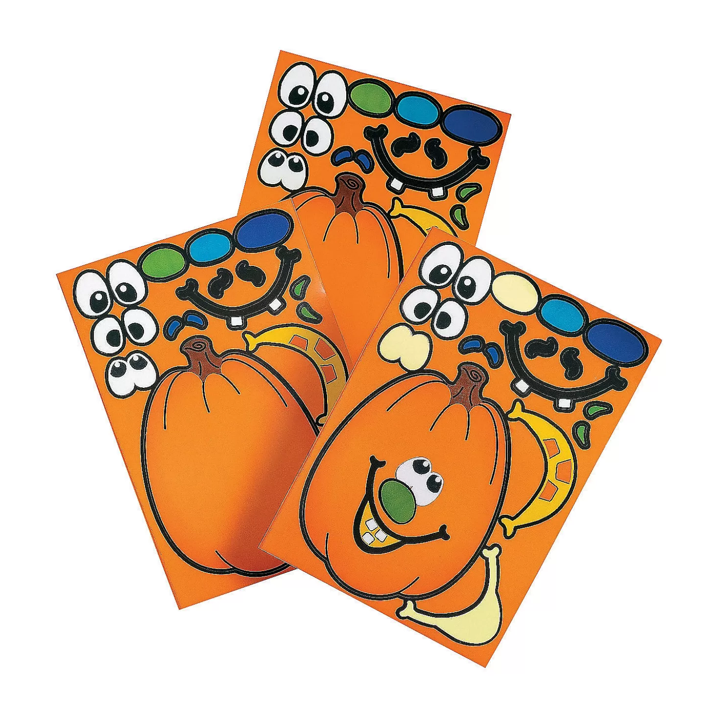 Best Bulk Jack-O'-Lantern Sticker Sheets - 240 Pc. Boo Bags