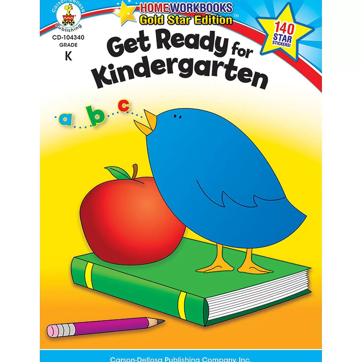 Oriental Trading Carson Dellosa Education Get Ready For Kindergarten Workbook* Activity Books