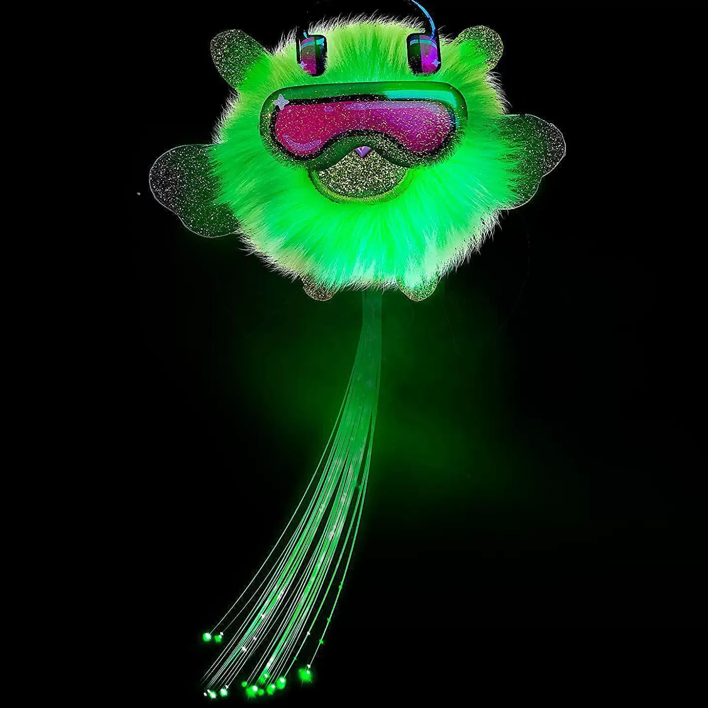 Oriental Trading Chibies Boom Box Billi Llama Fluffy Lights To Beats Speaker Music Interactive Toy Wow! Stuff* Pretend Play