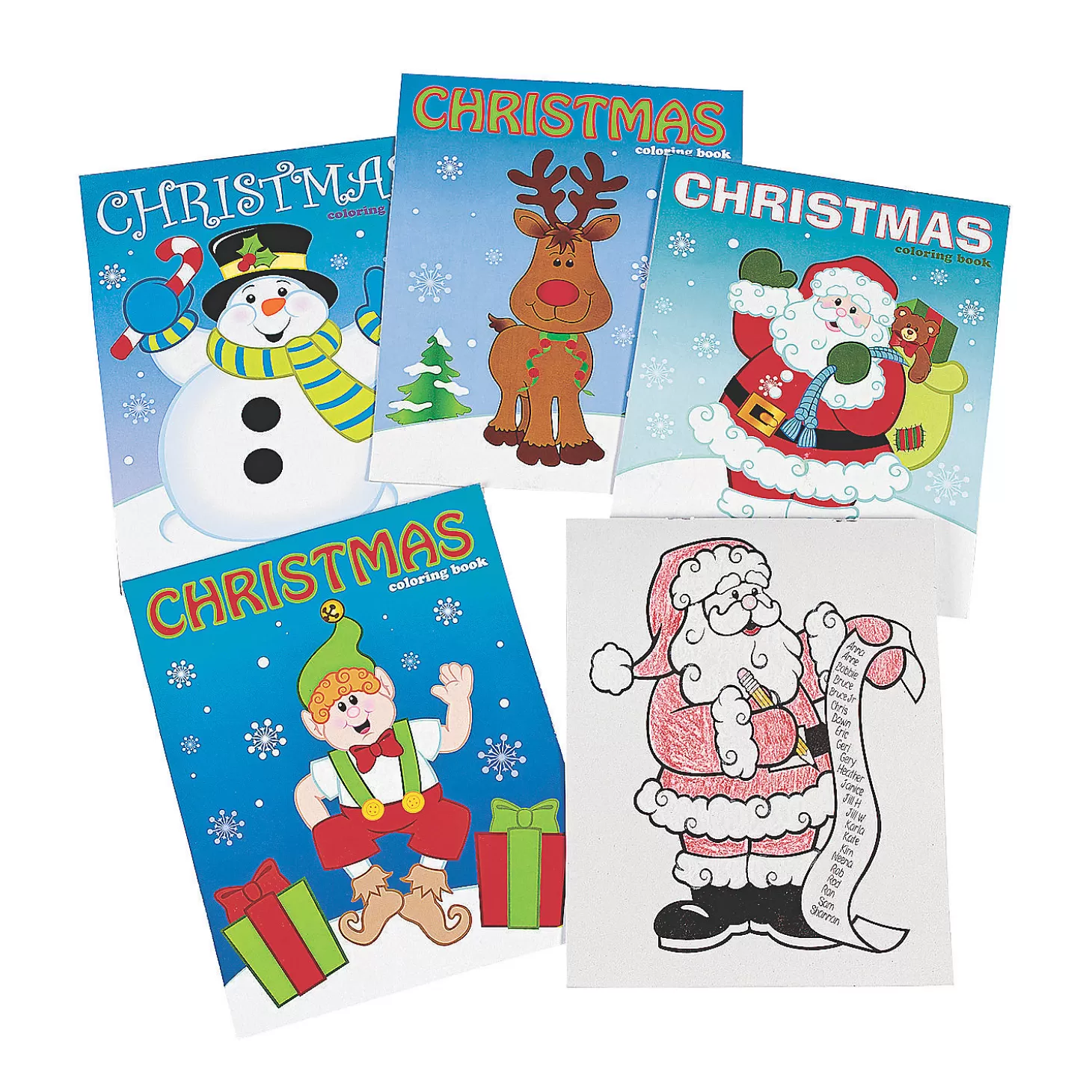 Oriental Trading Christmas Coloring Books - 12 Pc.* Activity Books