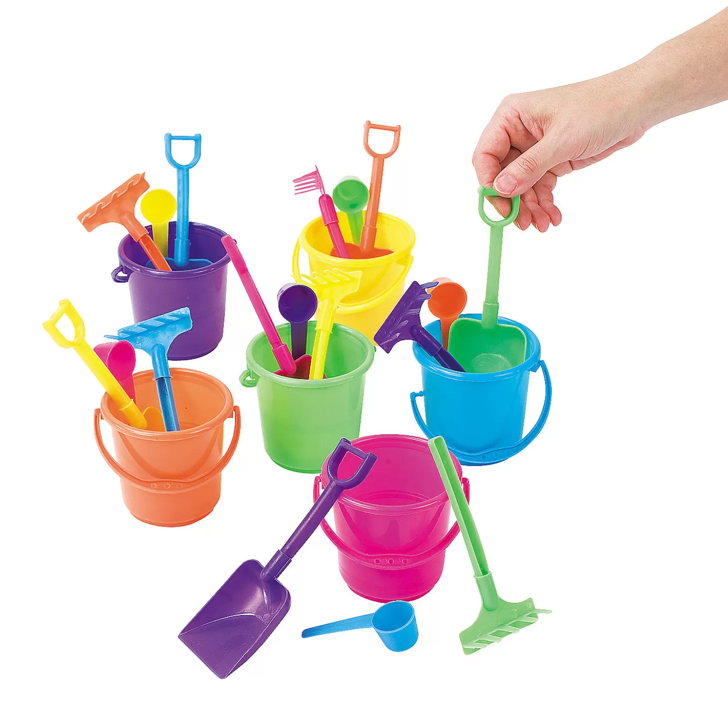 Oriental Trading Colorful Mini Beach Playsets - 12 Pc.* Play Sets