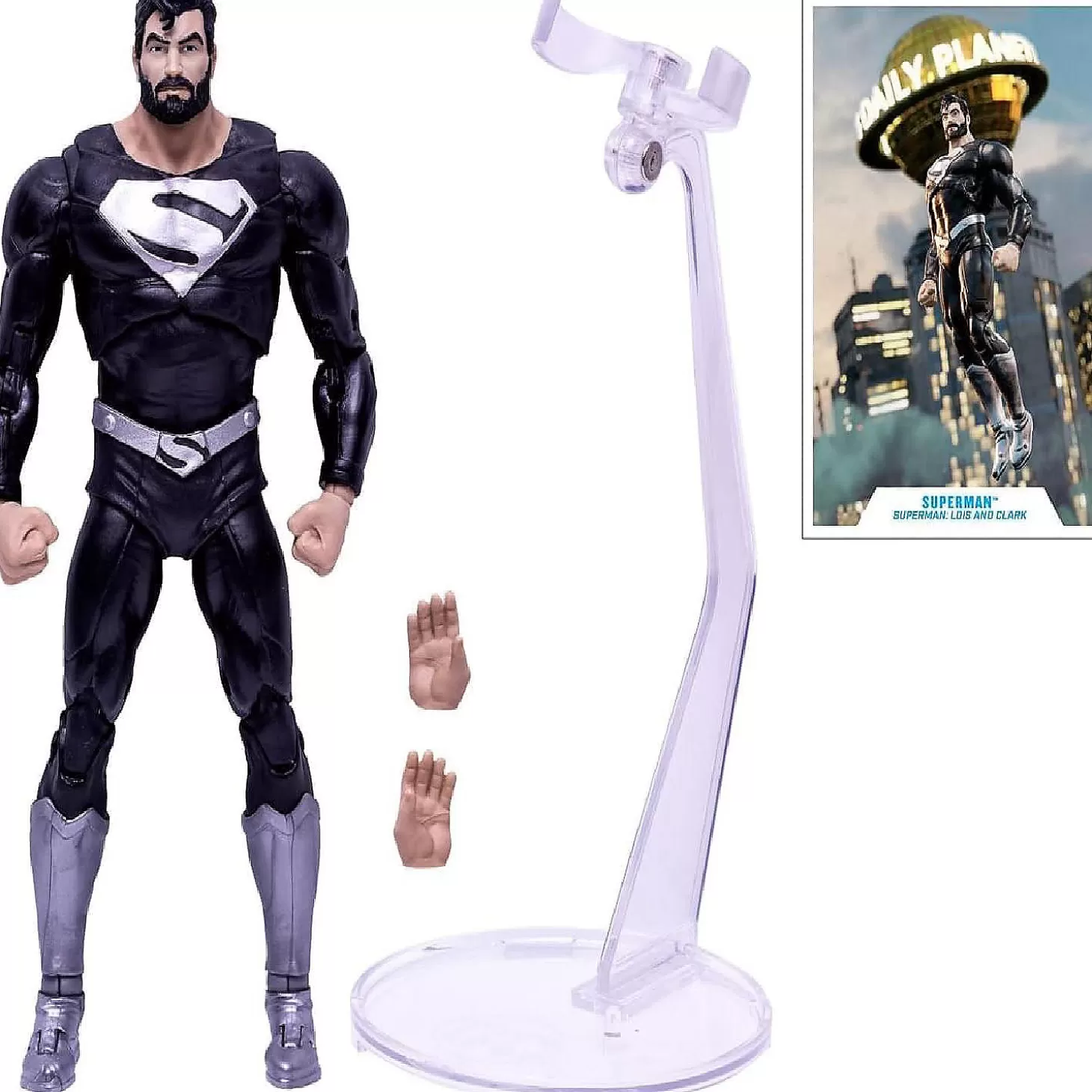 Oriental Trading Dc Multiverse 7 Inch Action Figure Lois And Clark Superman* Character Toys