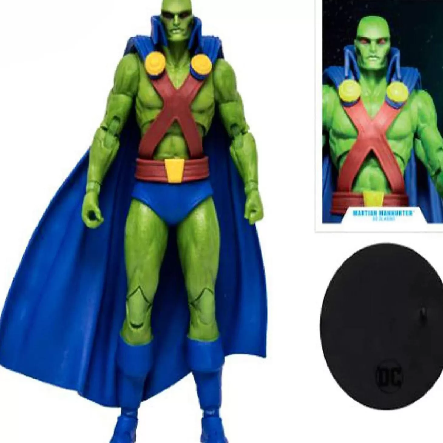 Oriental Trading Dc Multiverse 7 Inch Action Figure Martian Manhunter (Gold Label)* Character Toys