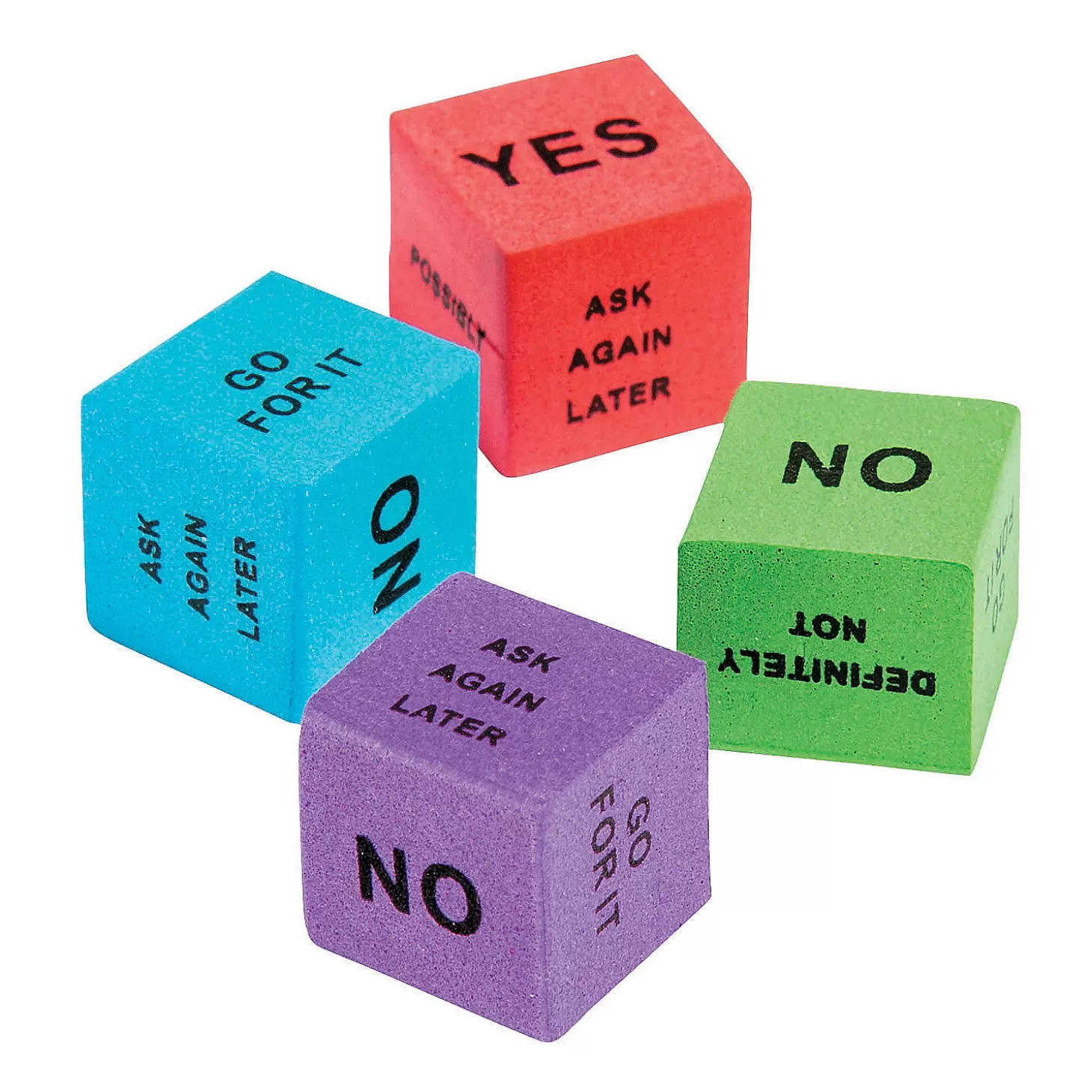 Oriental Trading Decision Maker Dice* Character Toys