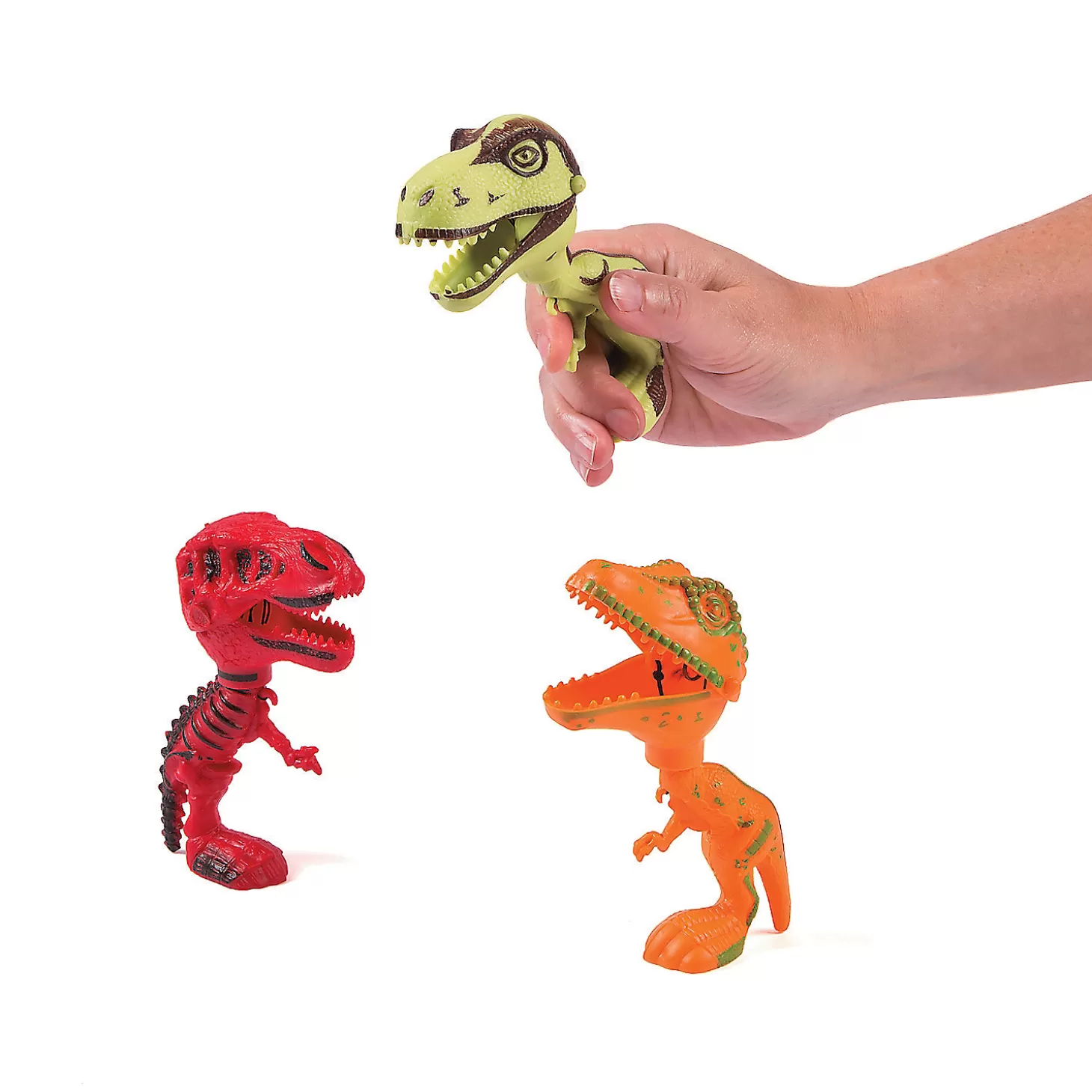 Oriental Trading Dinosaur Grabbers - 6 Pc.* Character Toys