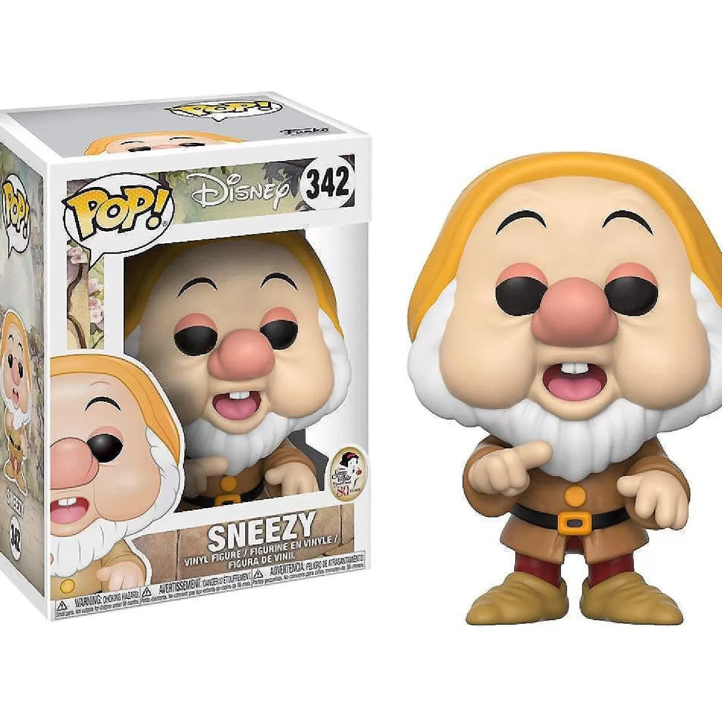 Oriental Trading Disney's Snow White Funko Pop Vinyl Figure - Sneezy* Character Toys