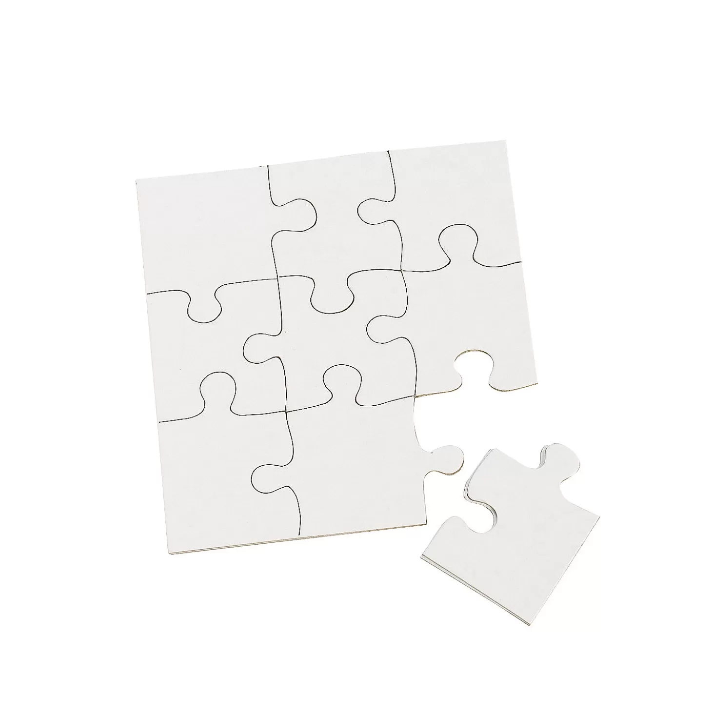 Clearance Diy Puzzles - 4" X 4" - 24 Pc. Games & Activities