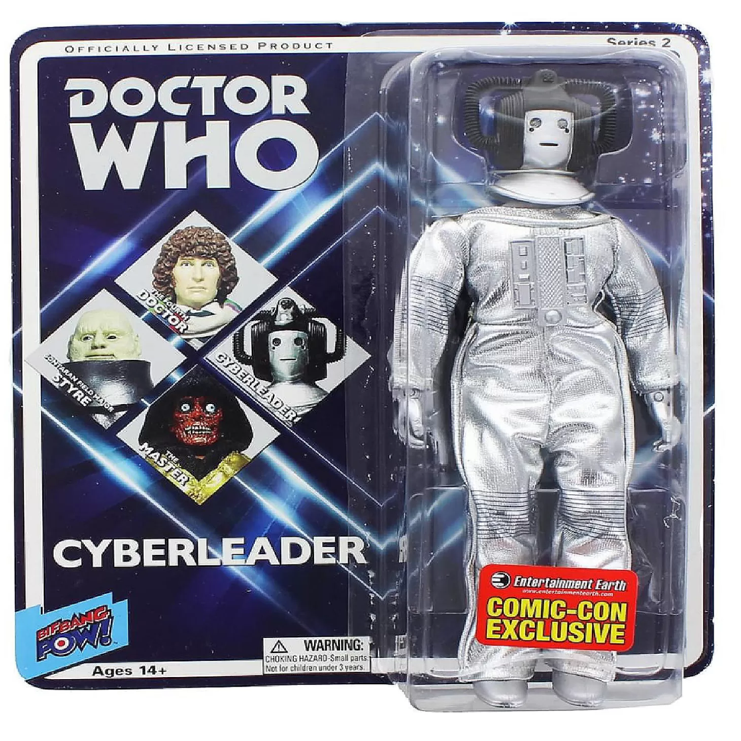 Oriental Trading Doctor Who Cyberleader Retro Clothed 8" Action Figure* Character Toys