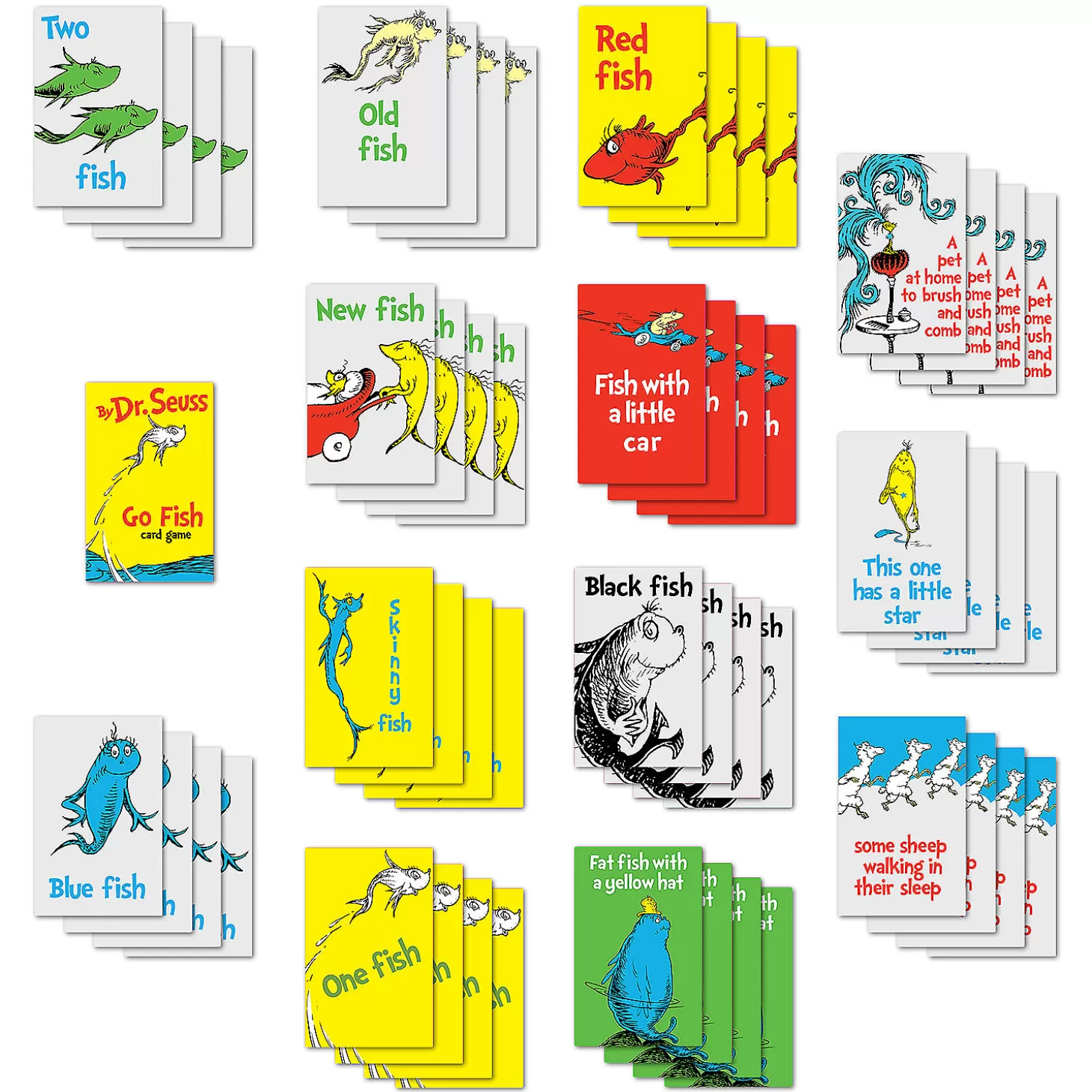 Oriental Trading Dr. Seuss™ Go Fish Card Games - 12 Pc.* Playing Cards