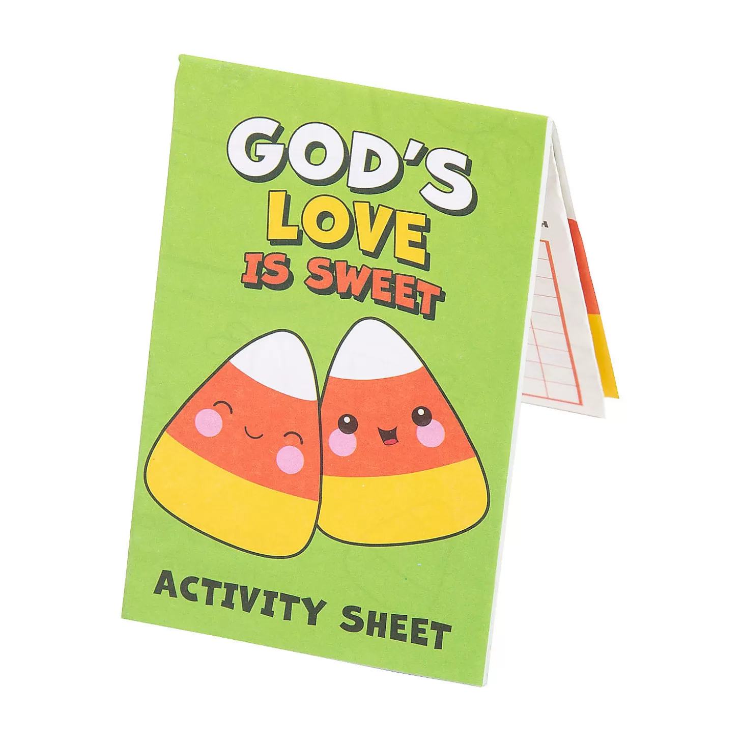 Oriental Trading Faith Candy Corn Fold-Up Activity Sheets - 24 Pc.* Activity Books