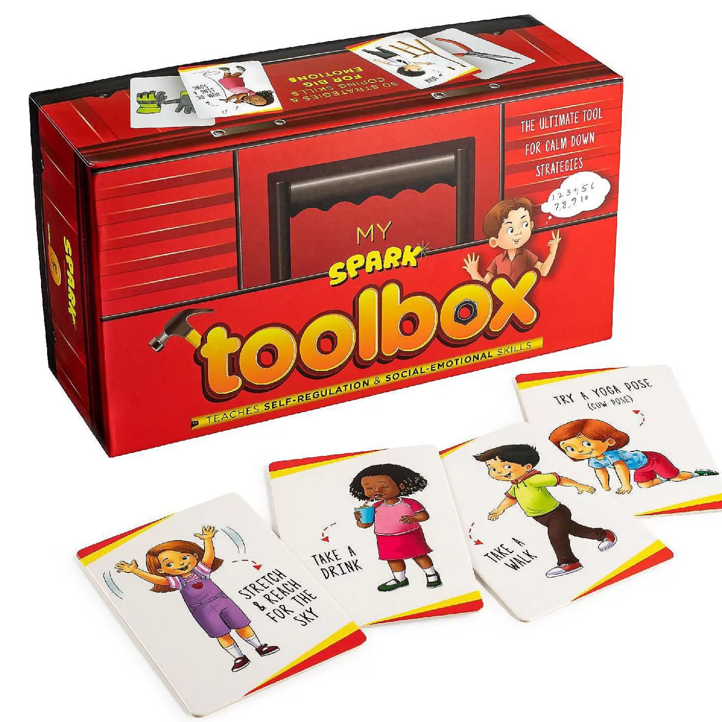 Oriental Trading Feelings And Emotions Cards Toolbox, Calming Strategy Cards For Social Emotional Learning* Playing Cards