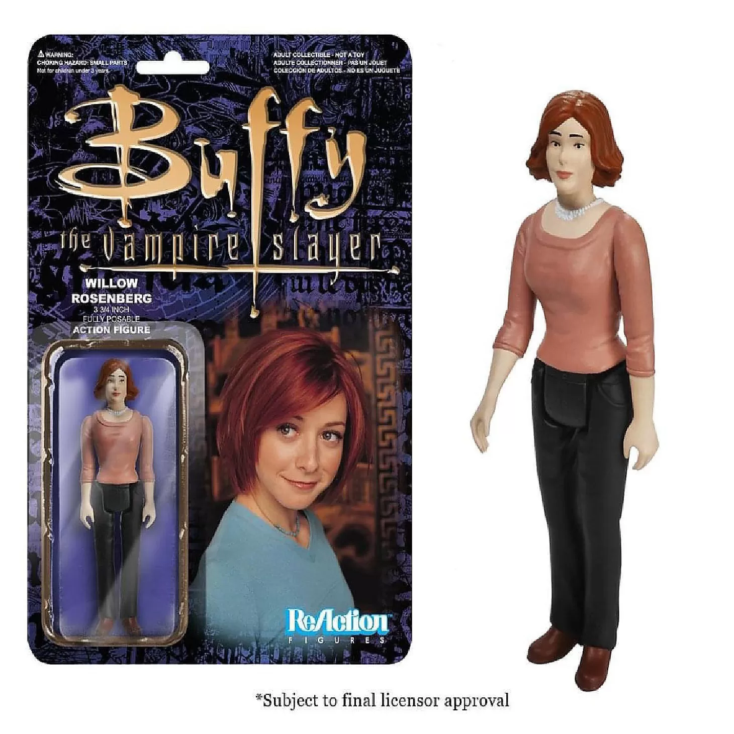 Oriental Trading Funco Reaction Buffy The Vampire Slayer Willow Action Figure* Character Toys