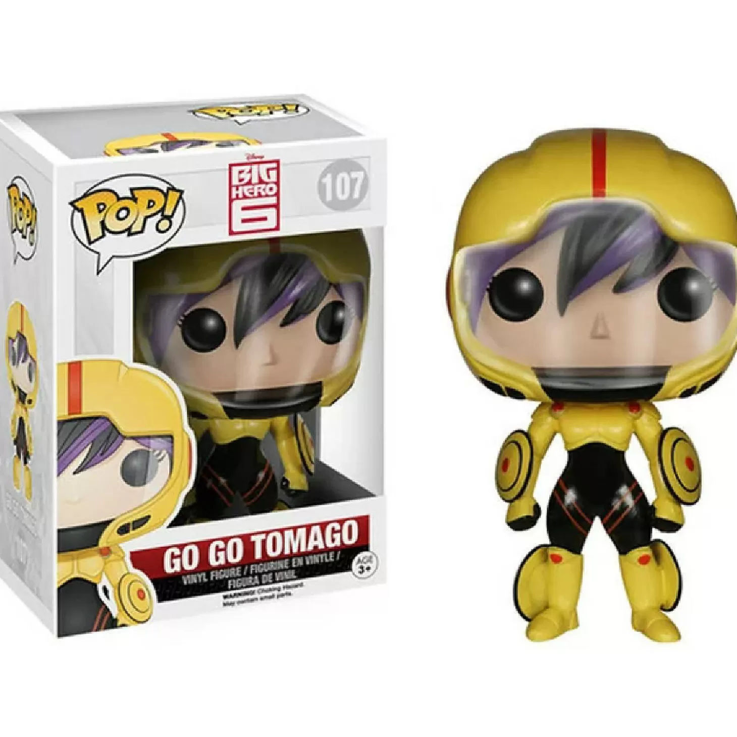 Oriental Trading Funko Pop! Big Hero 6 Go Go Tomago #107* Character Toys