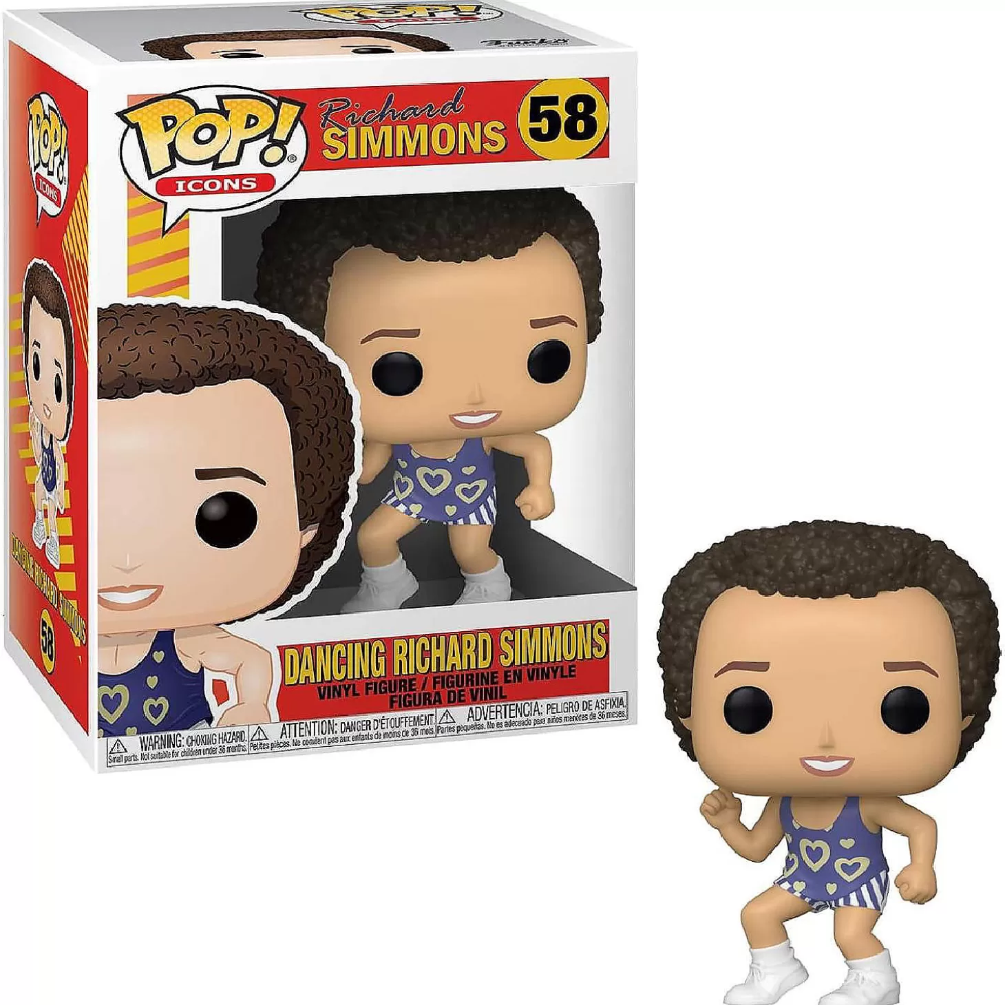 Oriental Trading Funko Pop Icons Vinyl Figure Richard Simmons Dancing* Character Toys