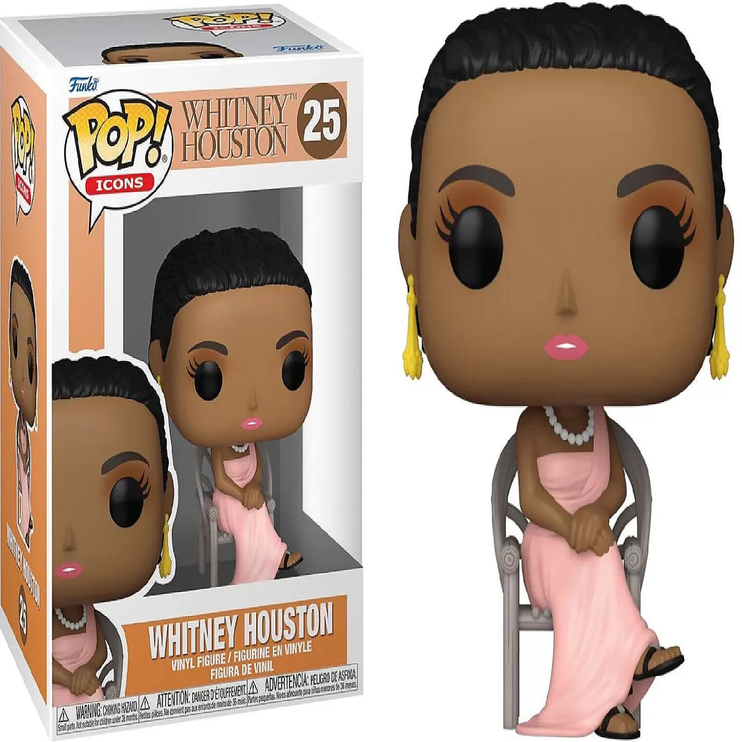 Oriental Trading Funko Pop! Icons: Whitney Houston - Debut Vinyl Figure* Character Toys