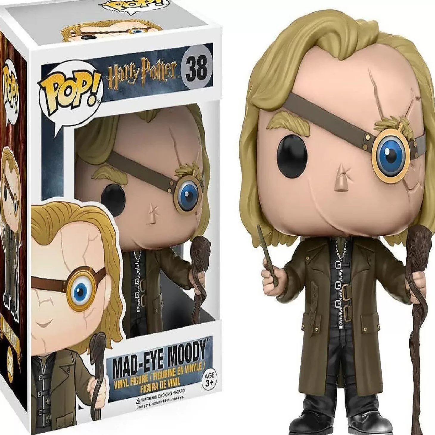 Oriental Trading Funko Pop! Movies: Harry Potter - Mad-Eye Moody Vinyl Figure* Character Toys