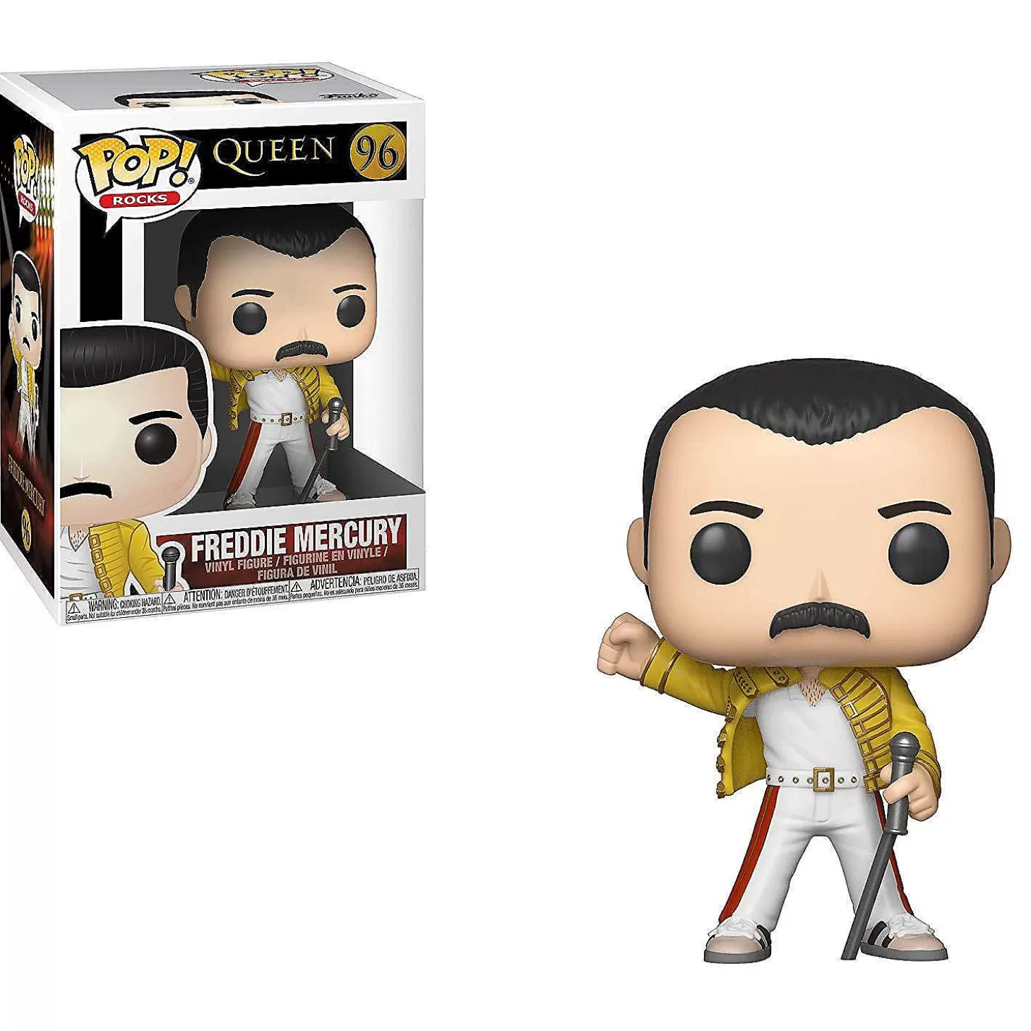 Oriental Trading Funko Pop Rocks: Queen Freddie Mercury Wembley Action Figure* Character Toys