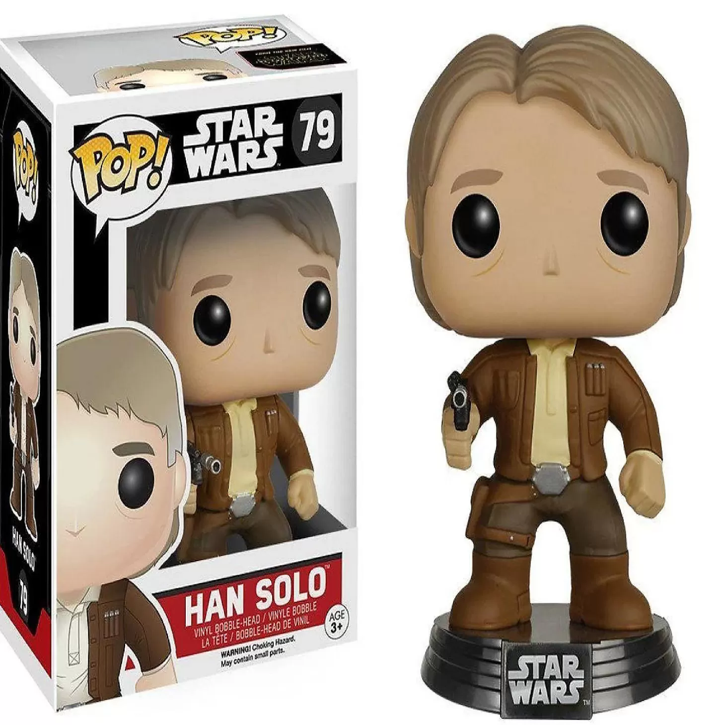 Oriental Trading Funko Pop! Star Wars Bobblehead Han Solo #79* Character Toys