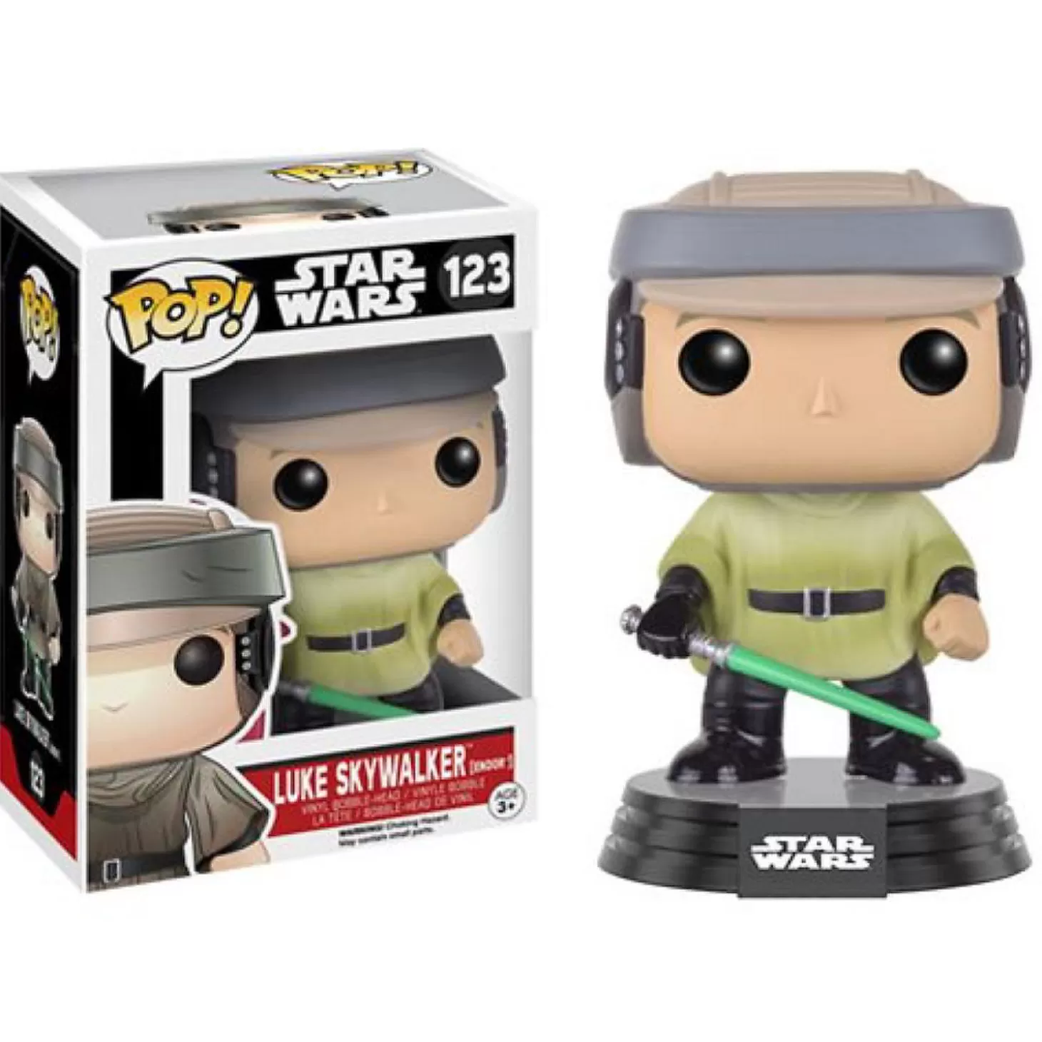 Oriental Trading Funko Pop! Star Wars Bobblehead Luke Skywalker (Endor) #123* Character Toys