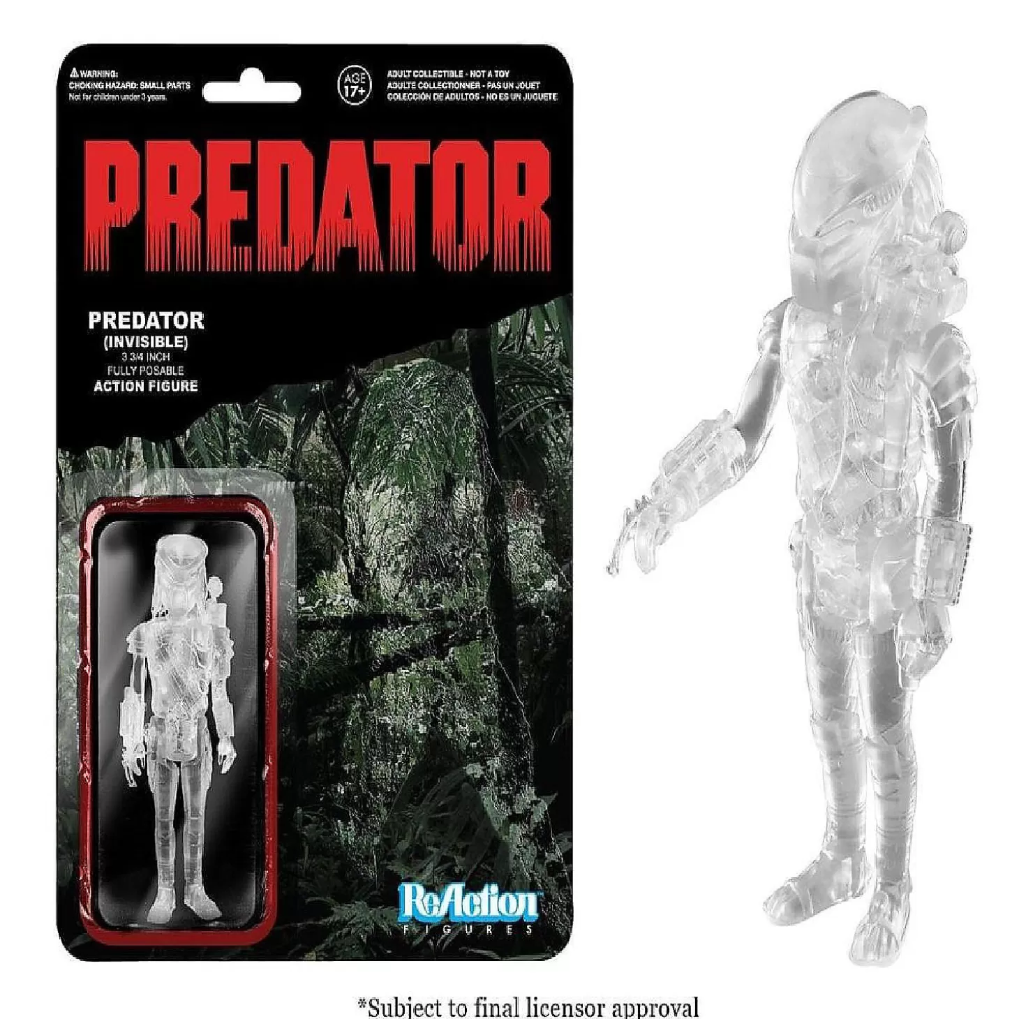 Oriental Trading Funko Reaction Predator Invisible Predator Action Figure* Character Toys