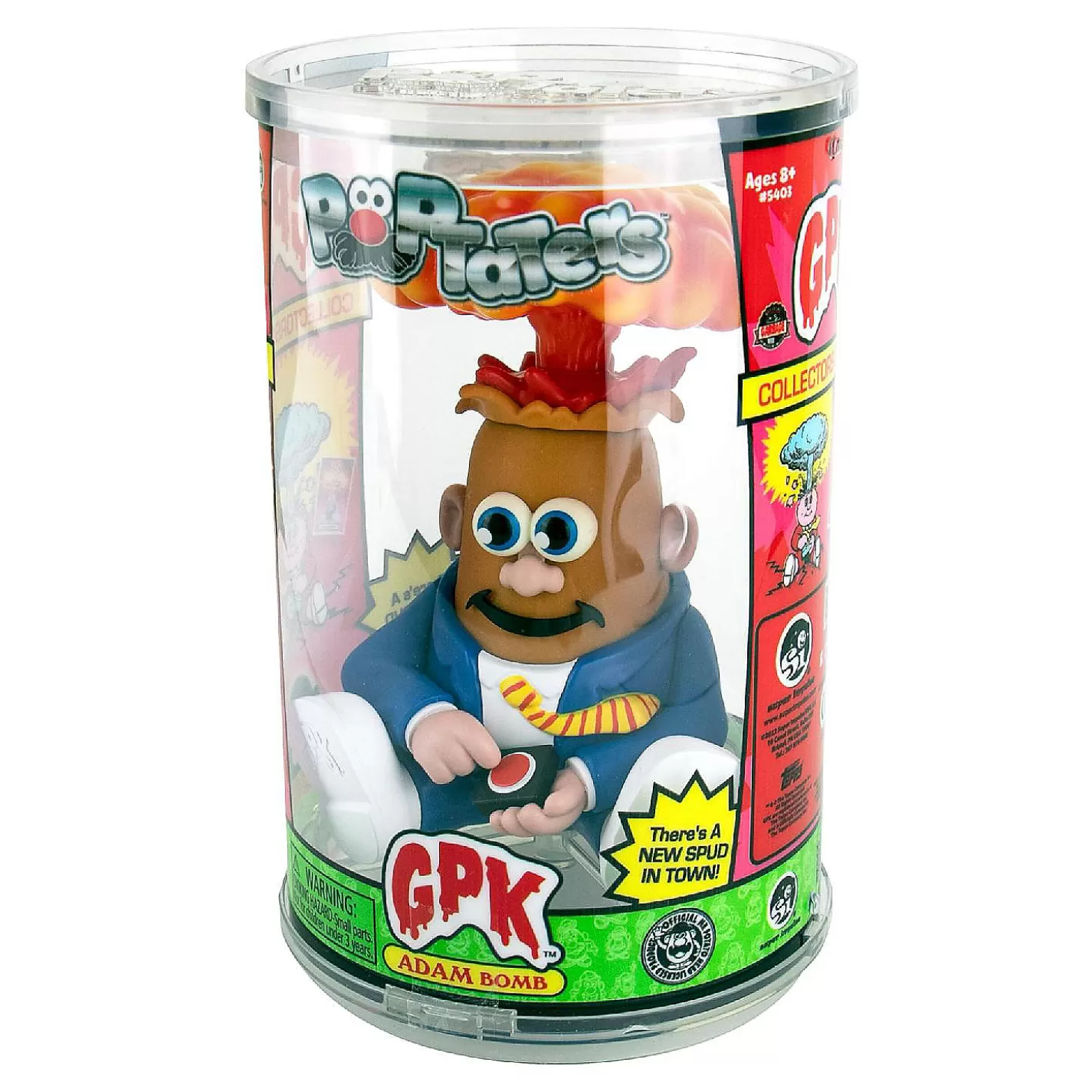 Oriental Trading Garbage Pail Kids 4 Inch Poptater Figure Adam Bomb* Character Toys