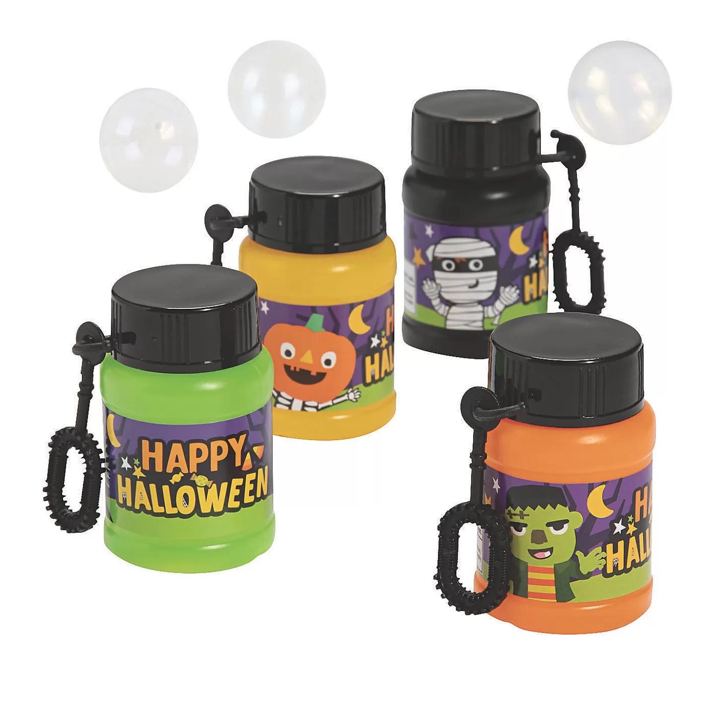 Best Sale Ghoul Gang Mini Bubble Bottles - 12 Pc. Bubbles