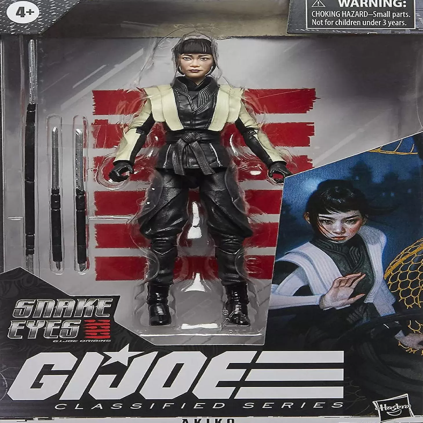 Oriental Trading Gi Joe Classified Series 6 Inch Action Figure Akiko* Character Toys