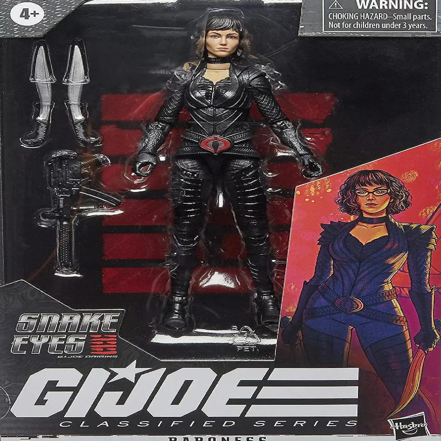 Oriental Trading Gi Joe Classified Series 6 Inch Action Figure Baroness* Character Toys