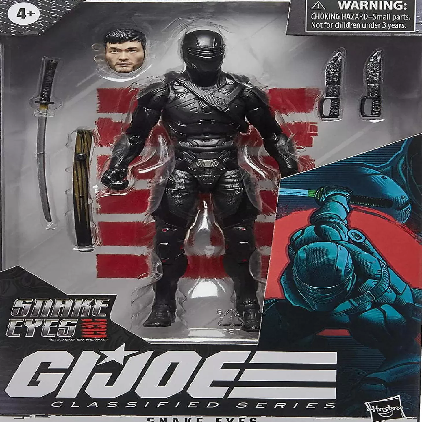 Oriental Trading Gi Joe Classified Series 6 Inch Action Figure Snake Eyes* Character Toys